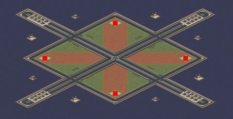 Rendered preview of Wall Road