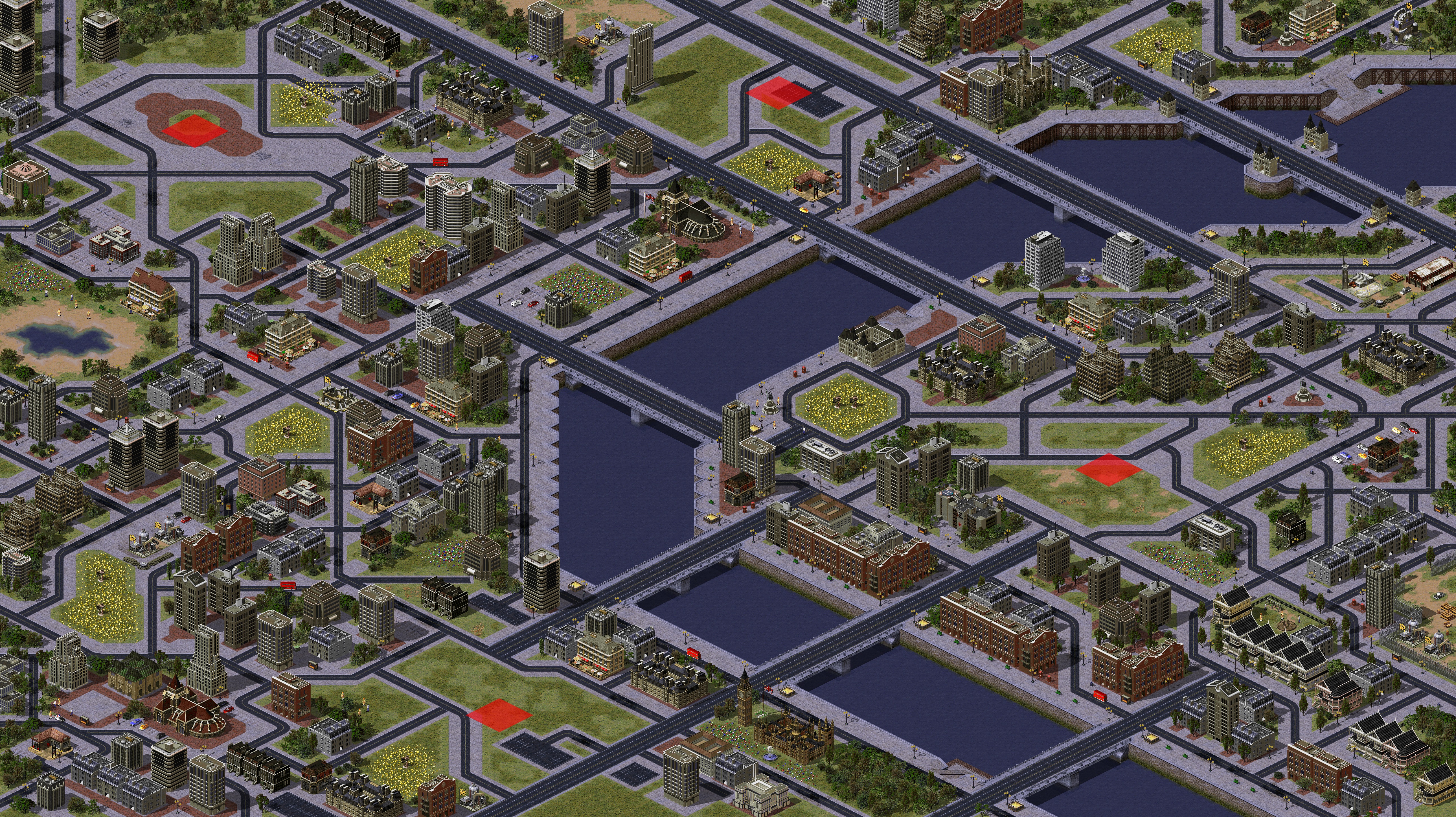 Rendered map: MO: London Rush