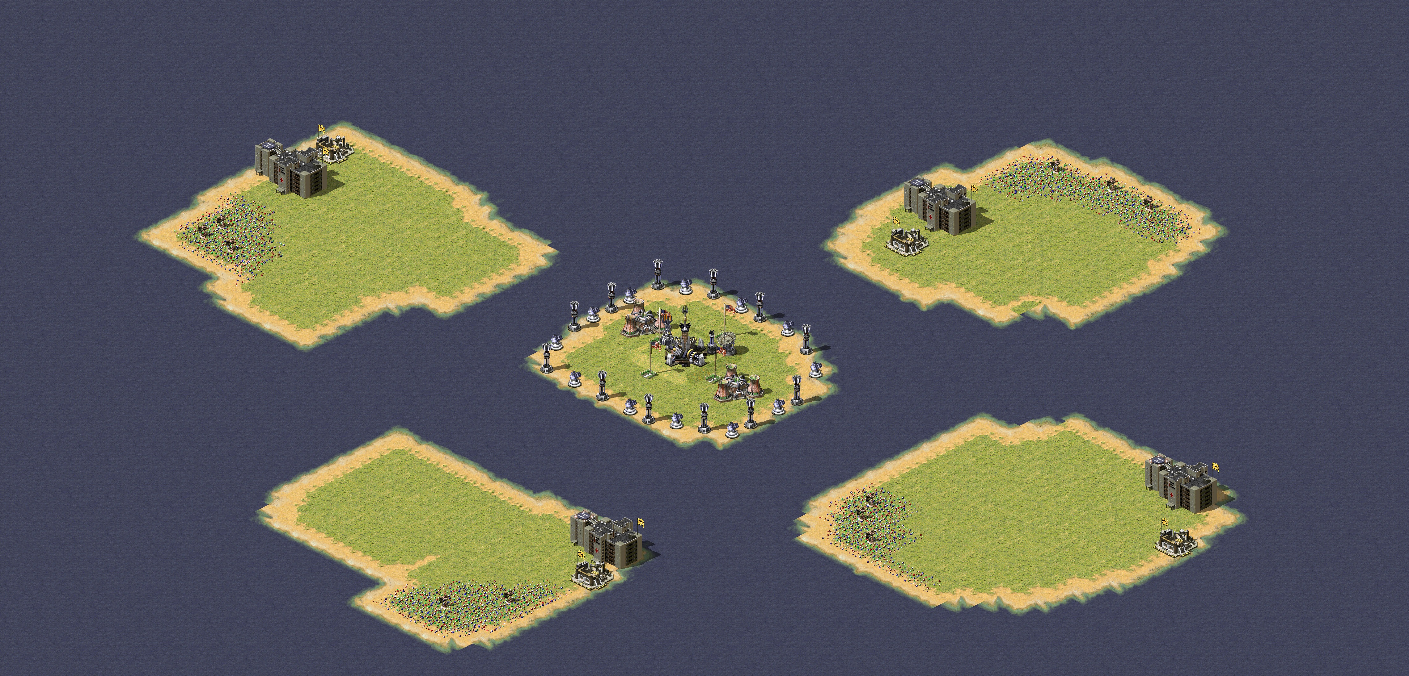 Rendered map: Lorelei-Hazel Island