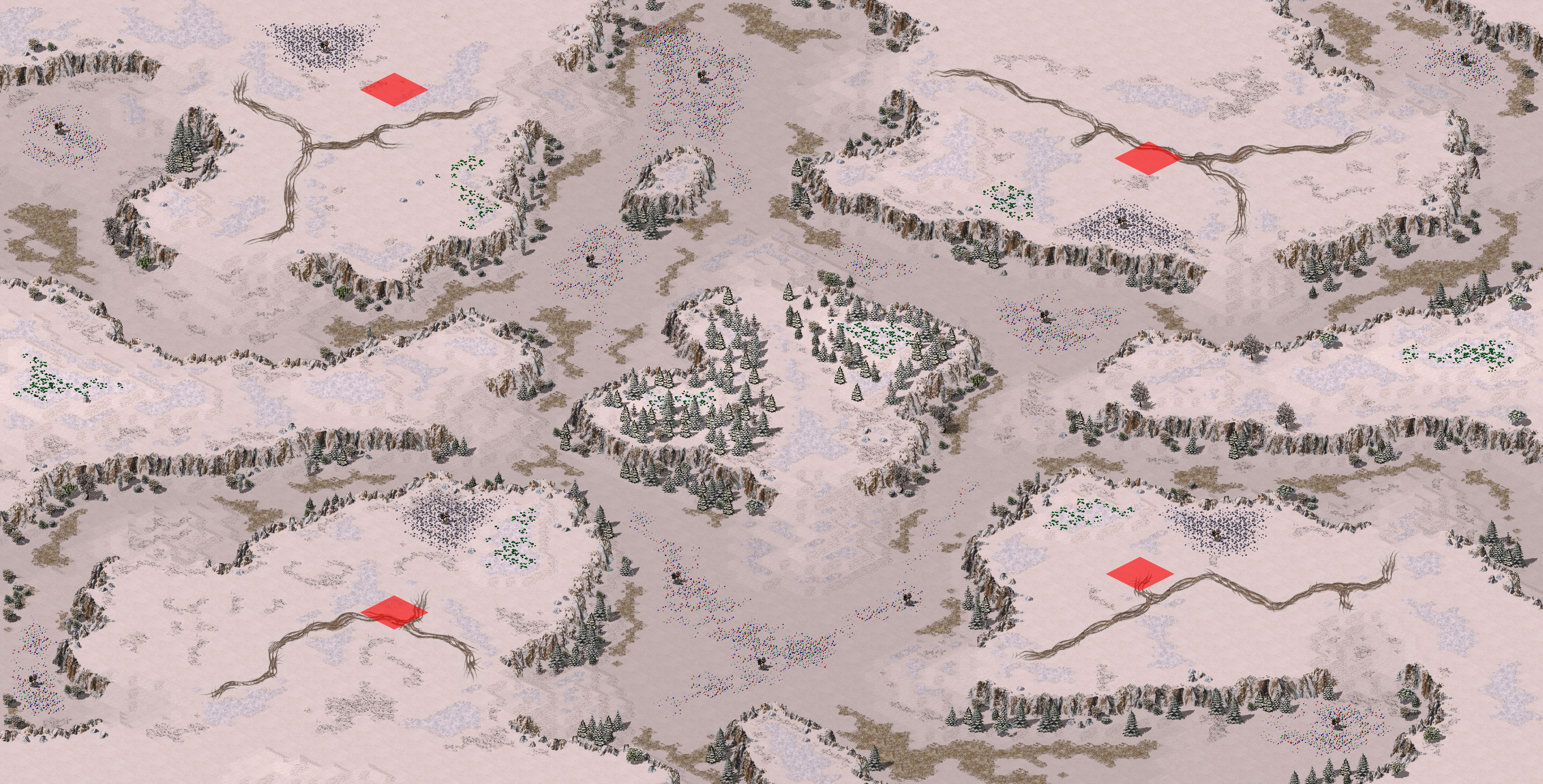 Rendered map: Snow Valley(fixed movement bug)