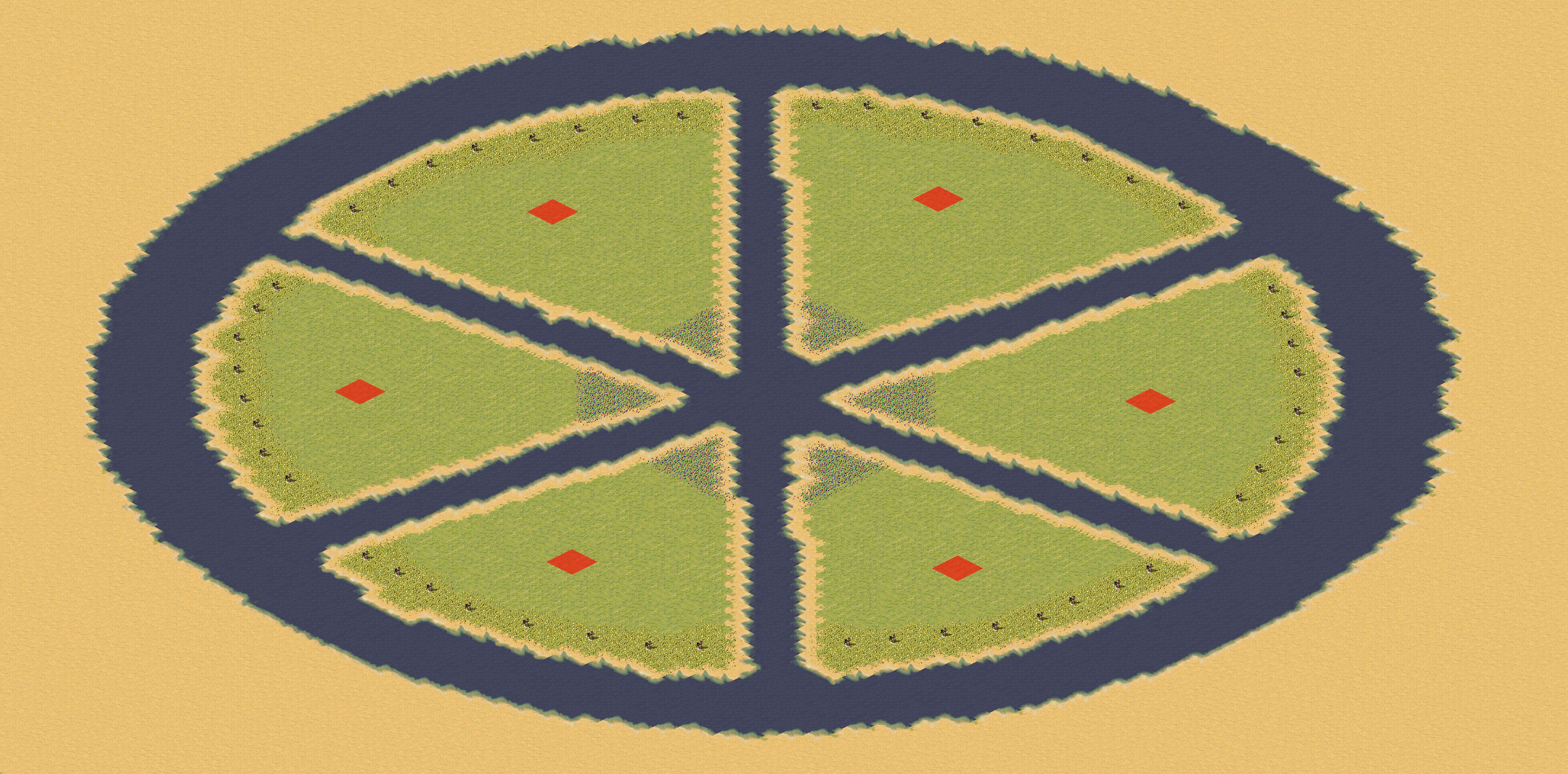 Rendered map: Solar Wheel