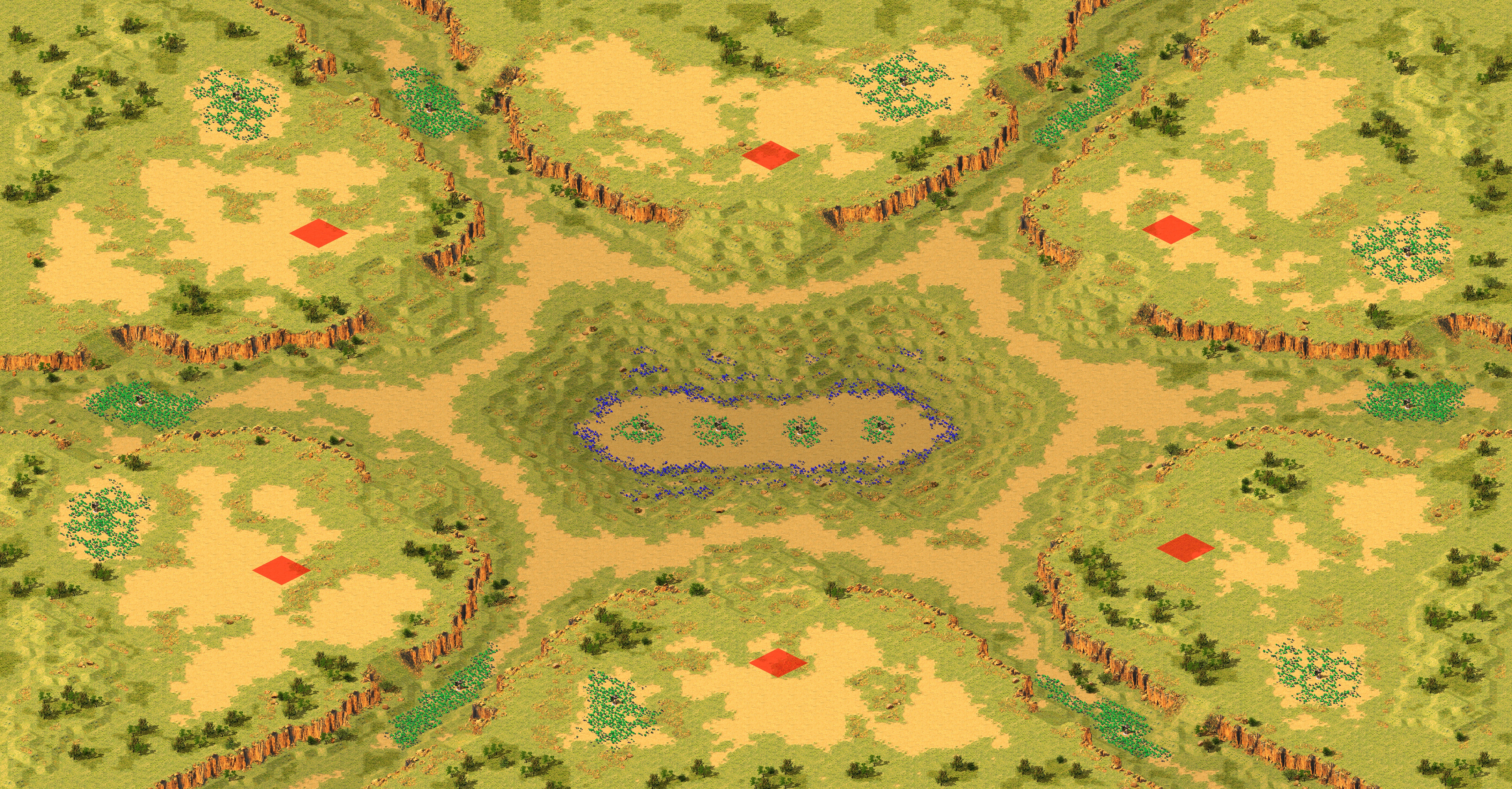 Rendered map: (6) DEFCON 6