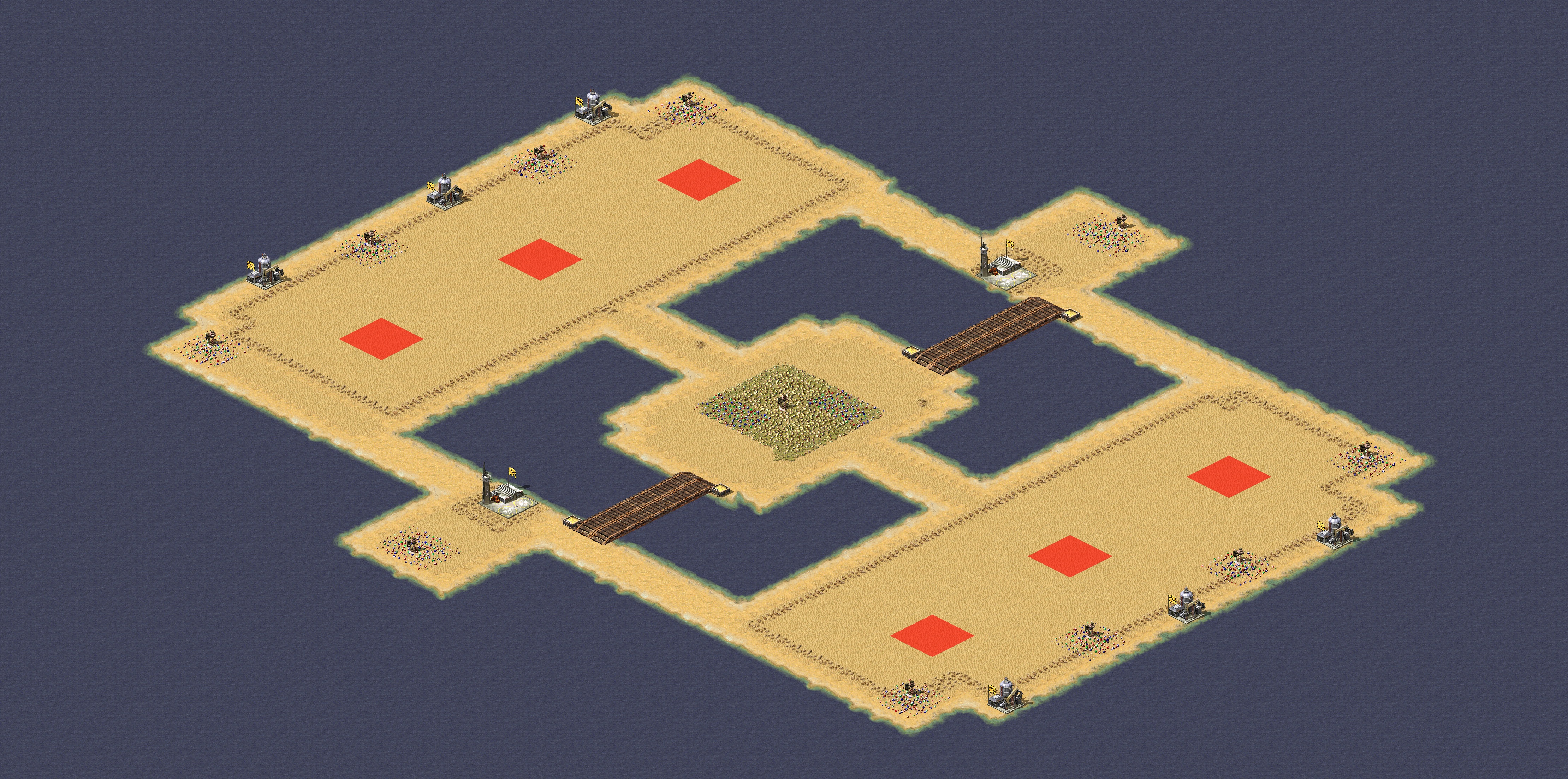Rendered map: Long Night 3v3