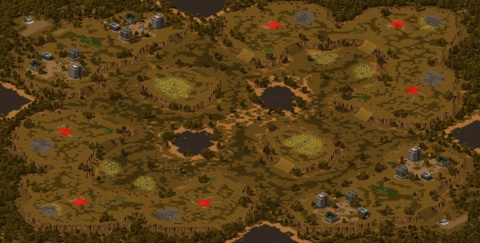 Rendered preview of Woodland plains v2.2 [Tkragon]