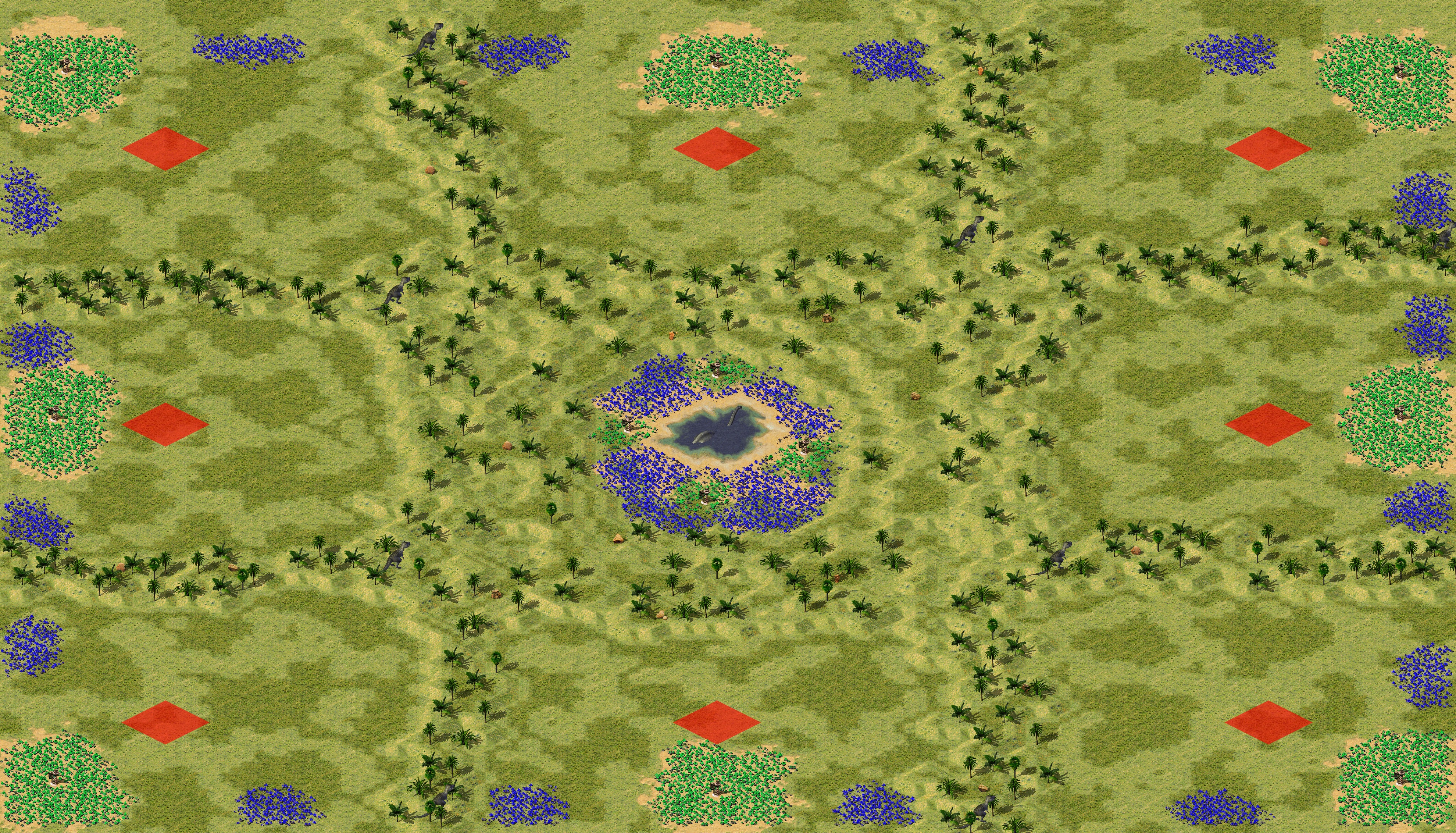 Rendered map: (8) Monster Movie
