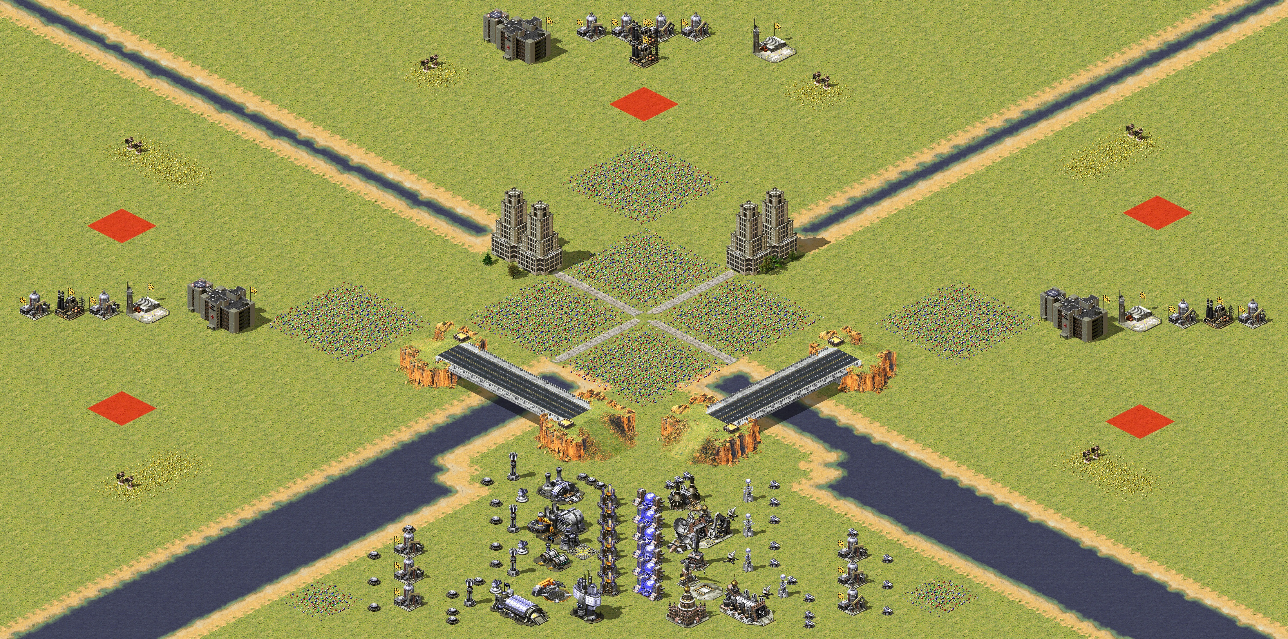 Rendered map: Five or Six