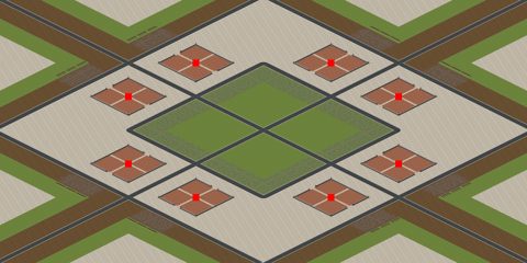 Rendered preview of Citadel Land War - Free for All