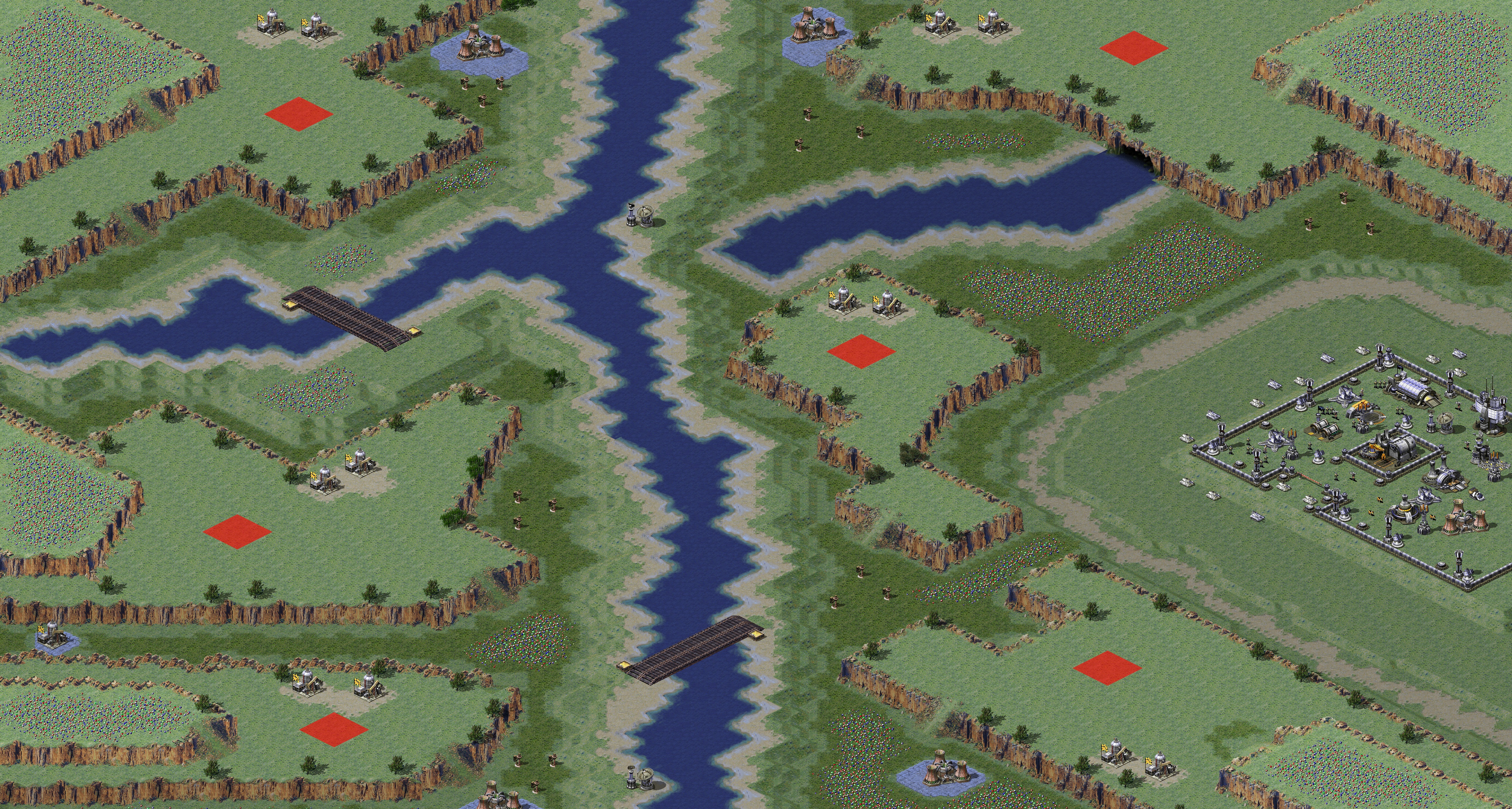 Rendered map: Rivercrossing Duskmap