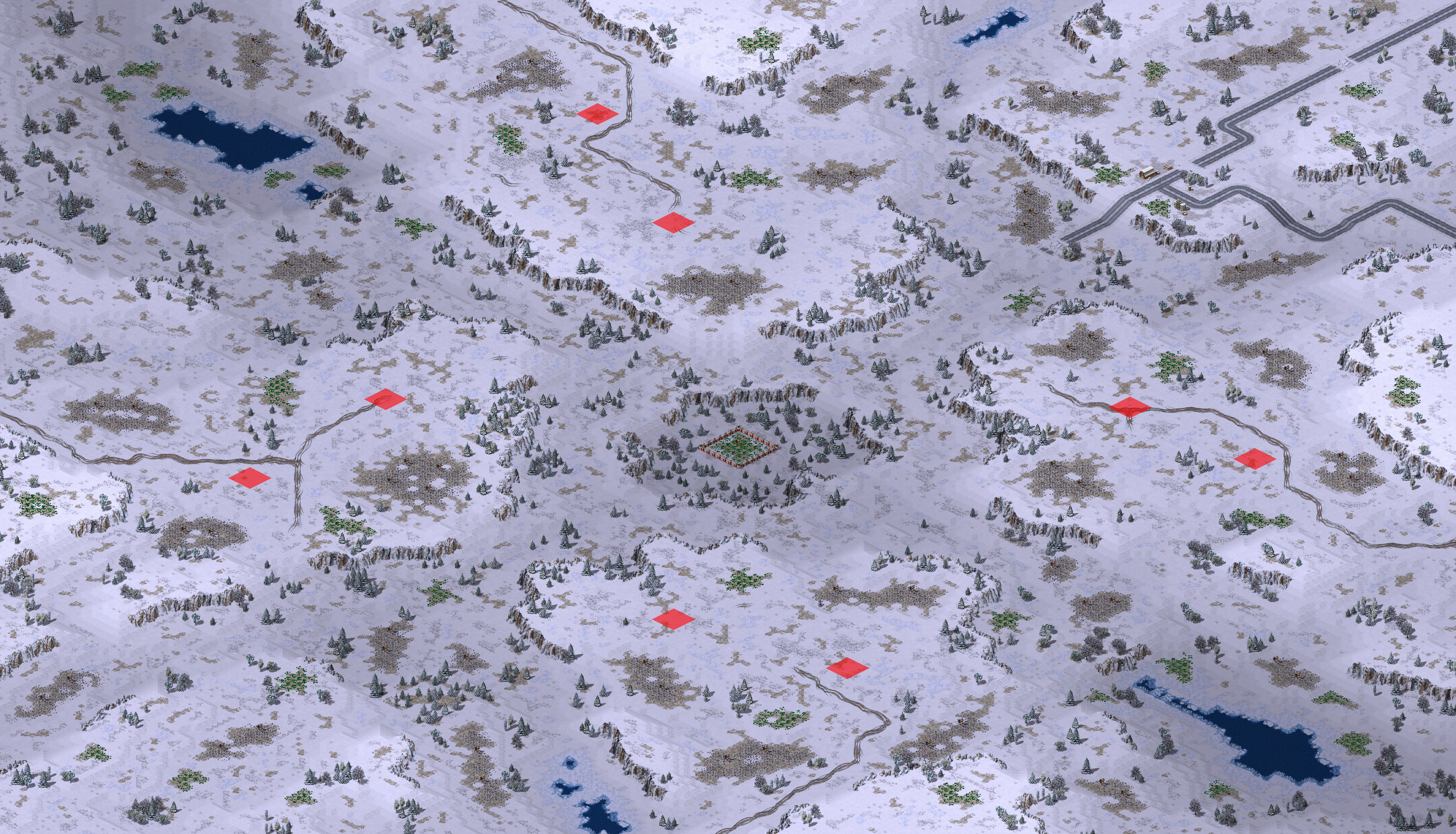 Rendered map: [8] Coldest Peak Extended v1.1