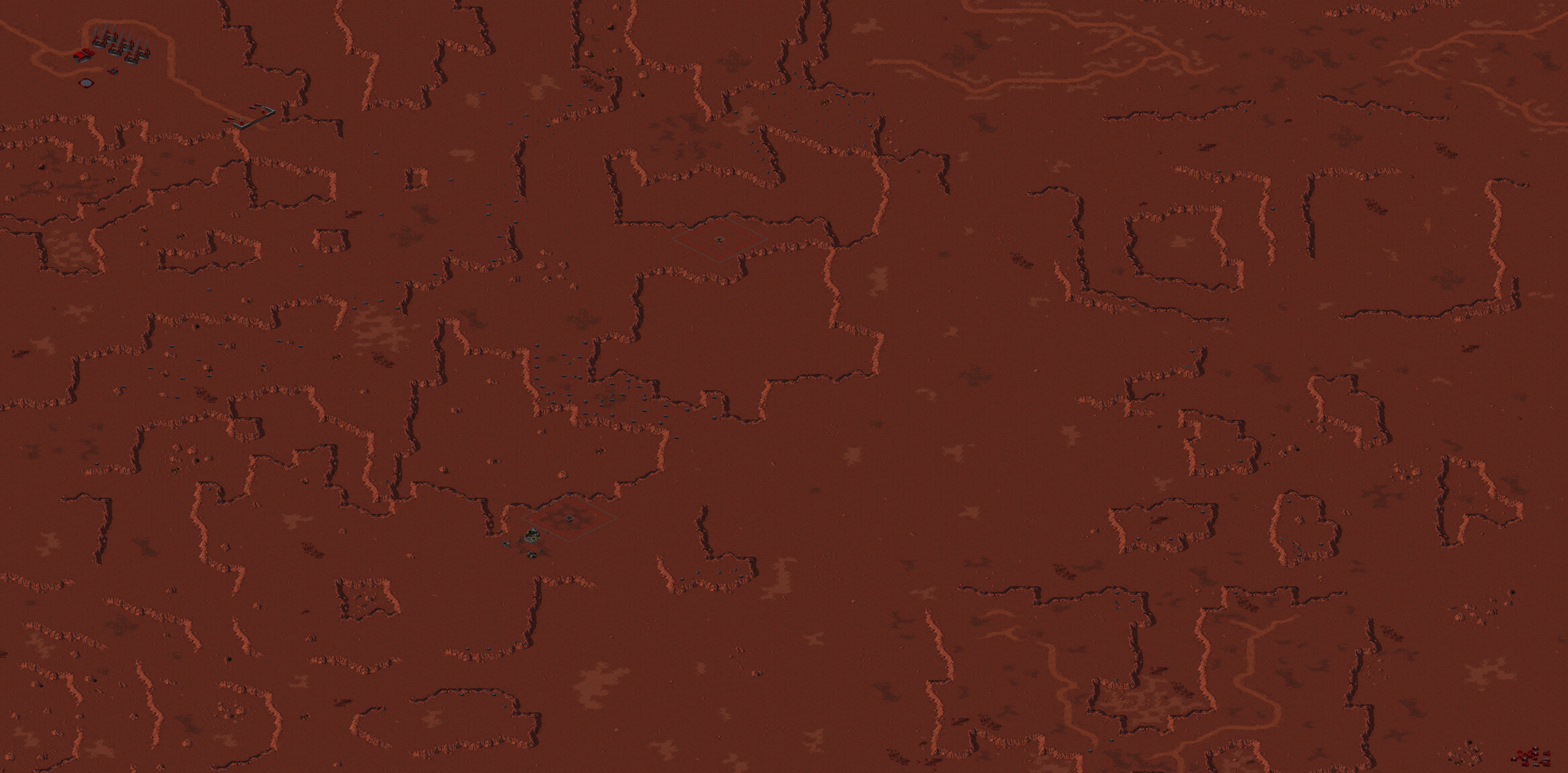 Rendered map: CD #7: Flight Through the Wasteland