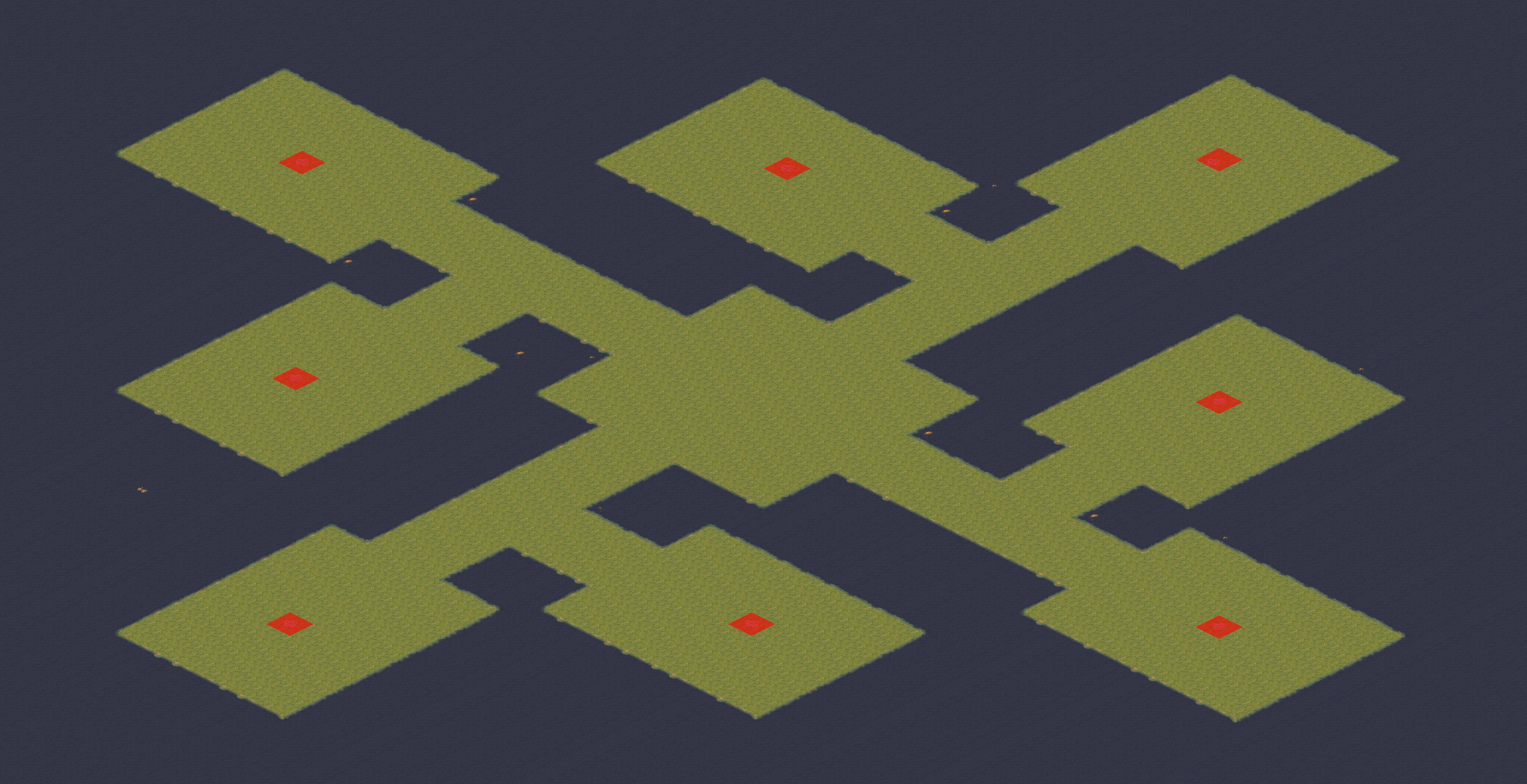 Rendered map: Skyray's Lazy Tank - Tank World (AI)