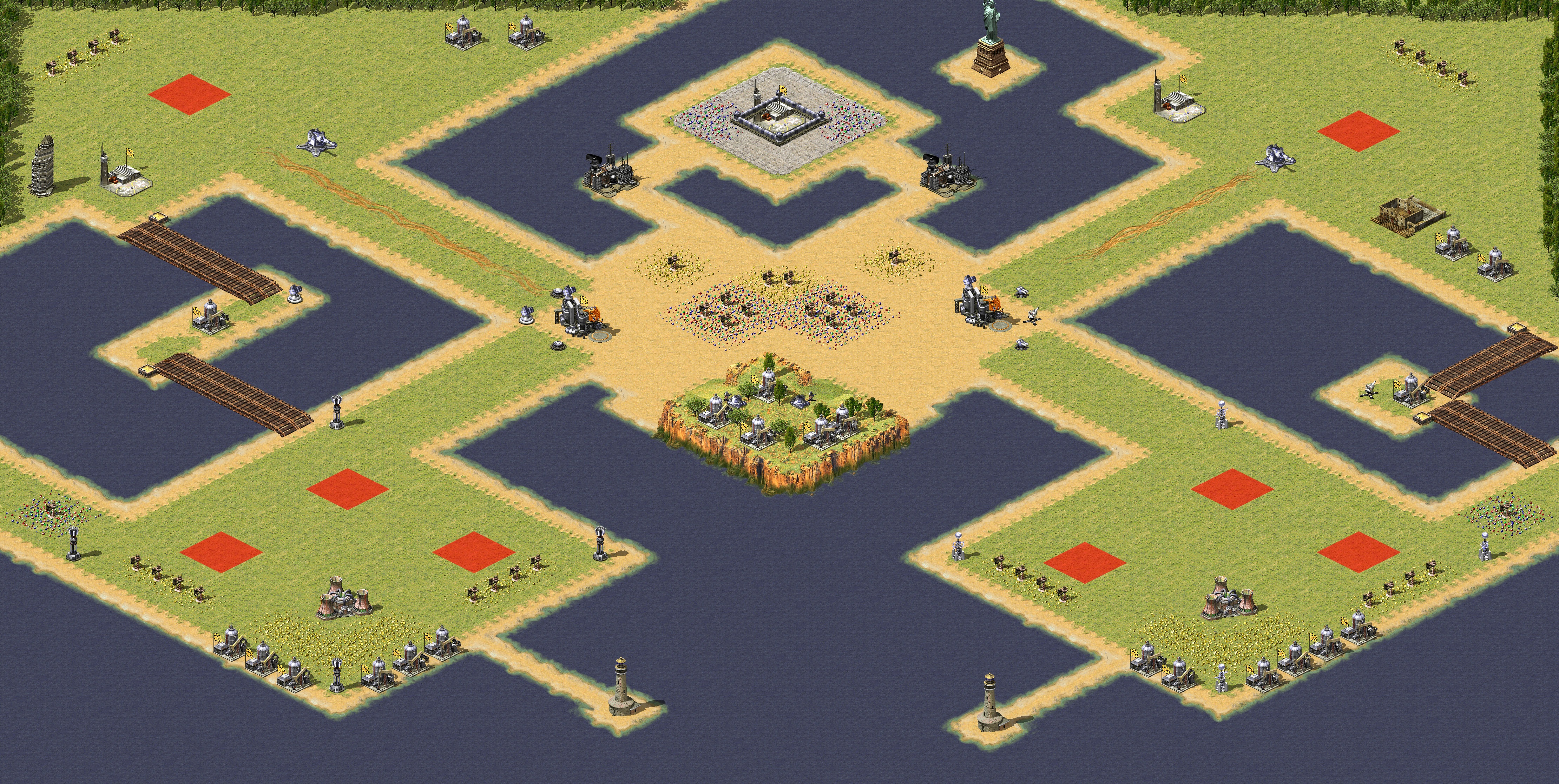 Rendered map: 4V4 Collapse