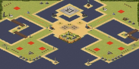 Rendered preview of 4V4 Collapse