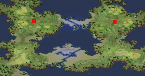 Rendered preview of Earth Floating on Water - Tournament