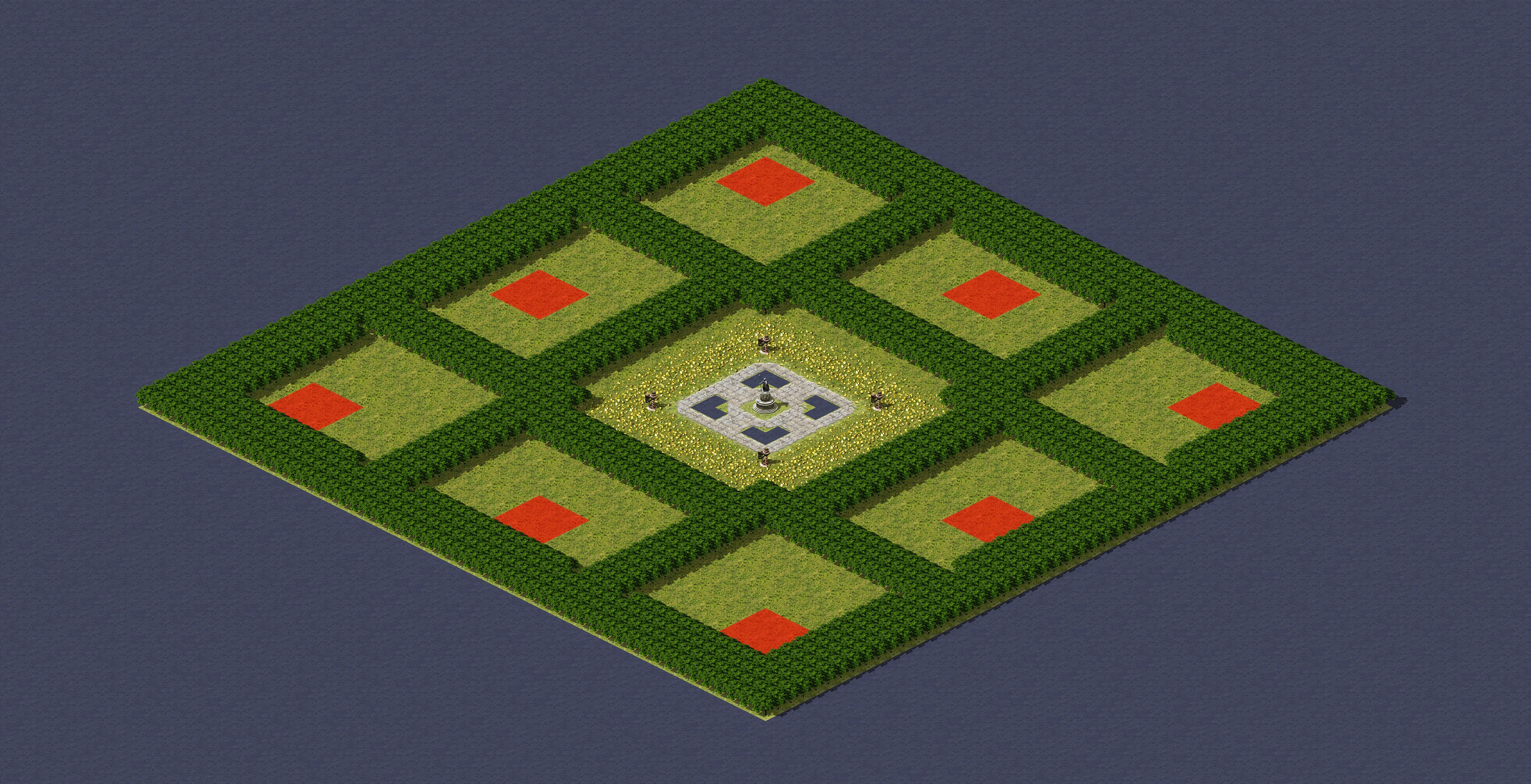 Rendered map: Forest Kingdom Patch