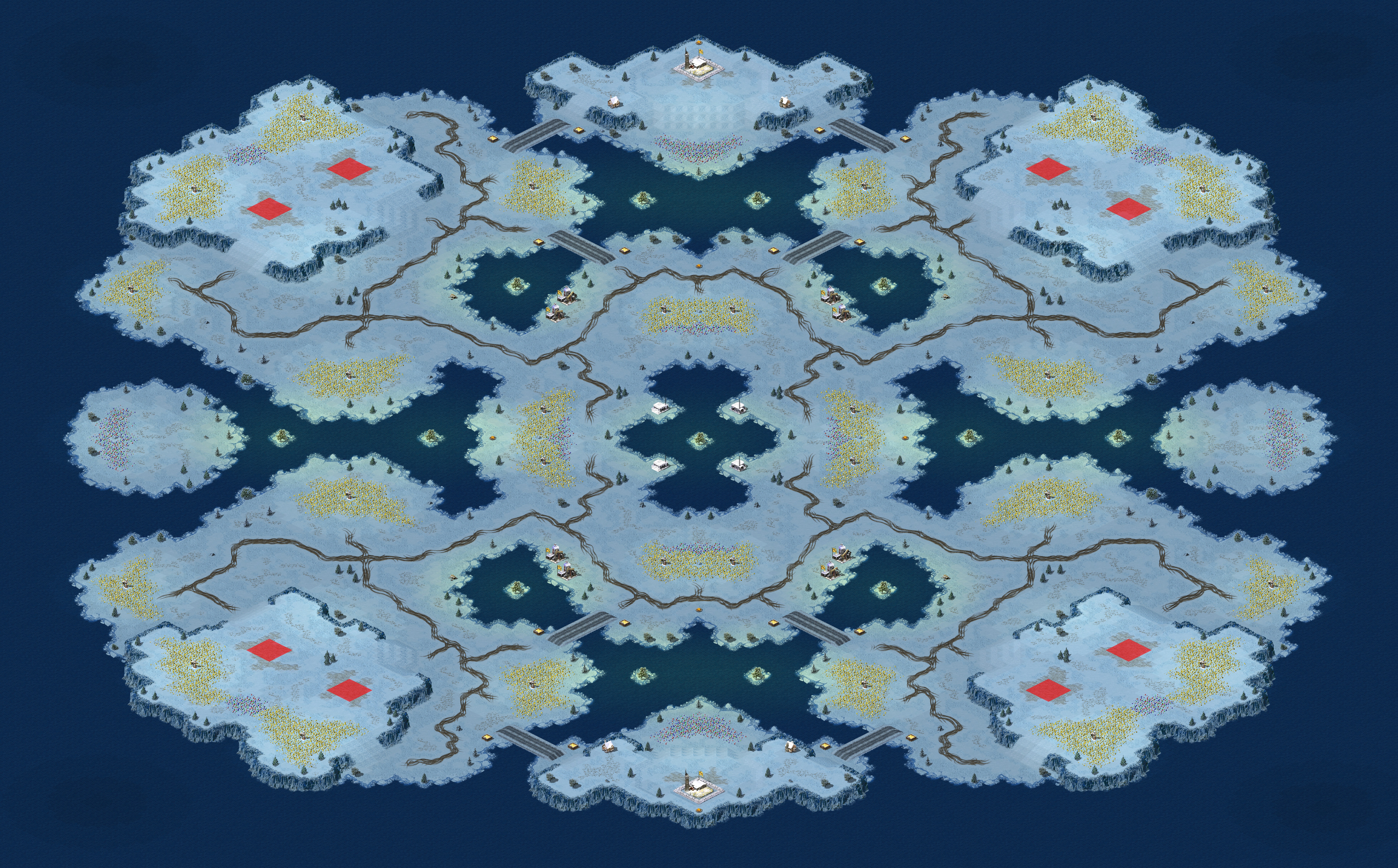 Rendered map: Polyanthus