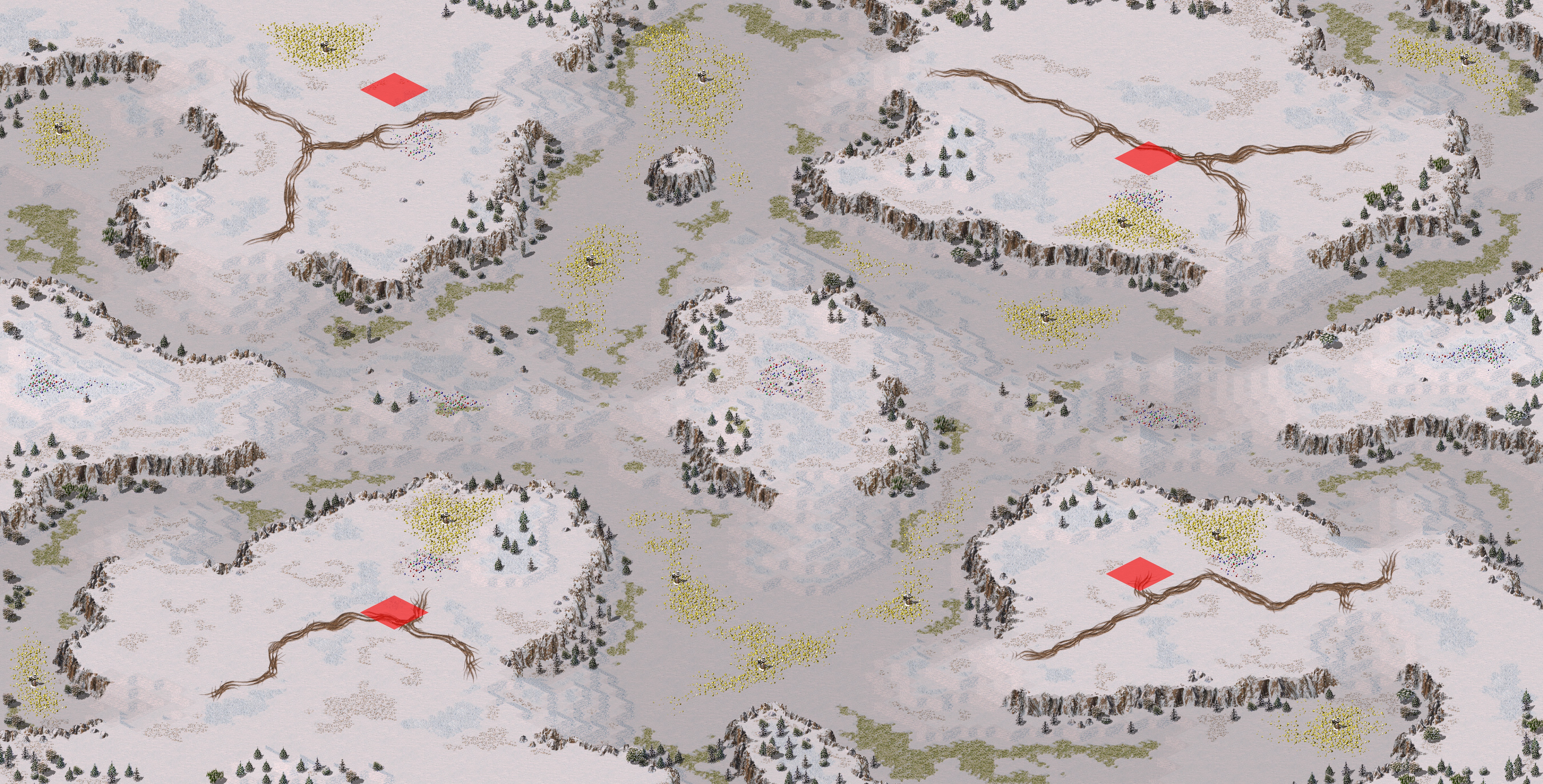 Rendered map: [4] Snow Valley LE