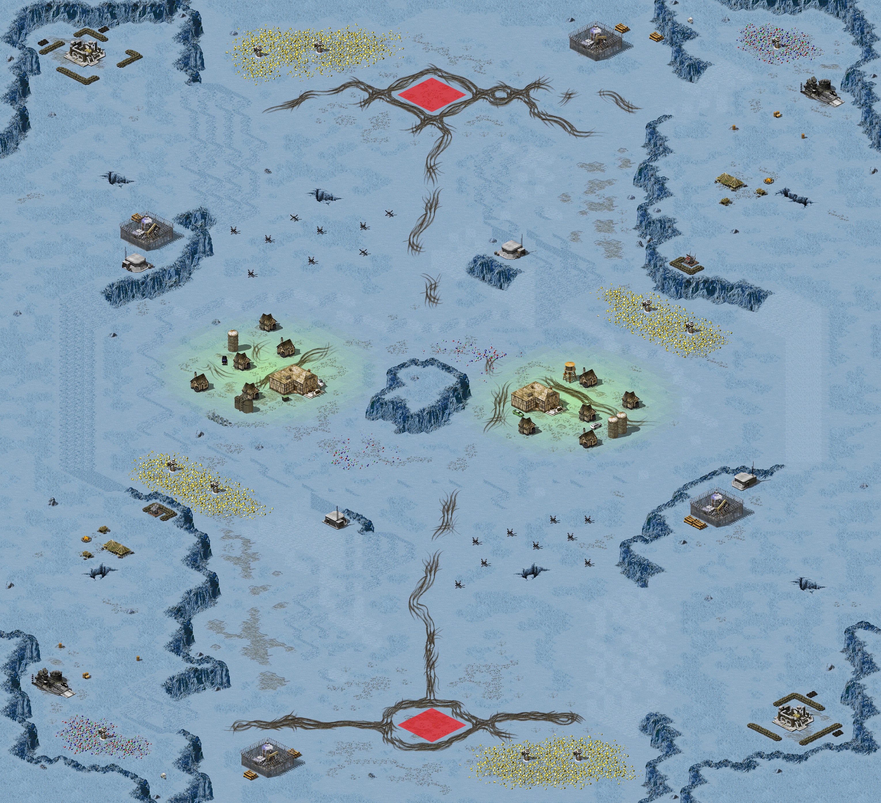 Rendered map: Glacier Gorge