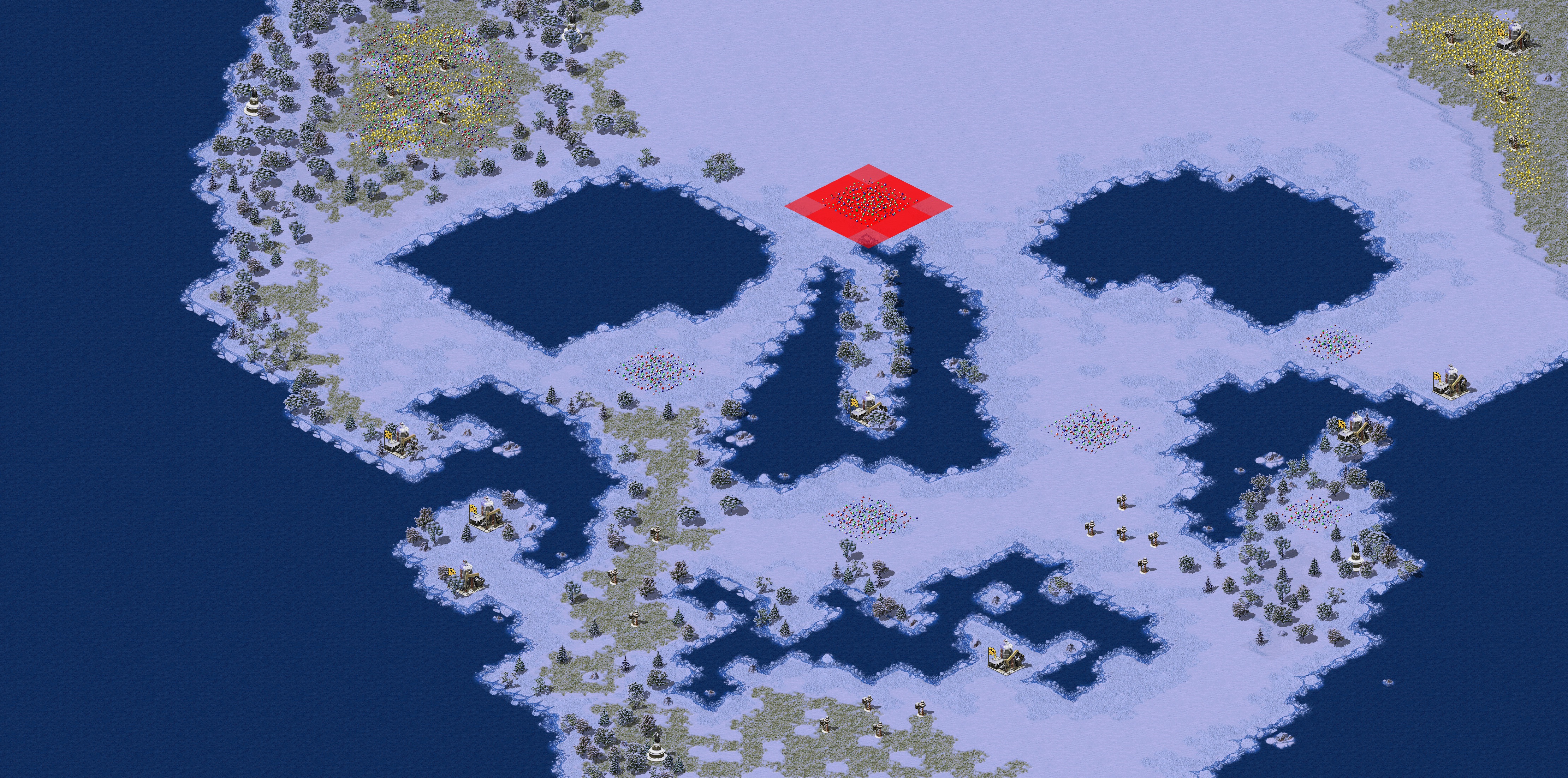 Rendered map: Snow Ghost Patch