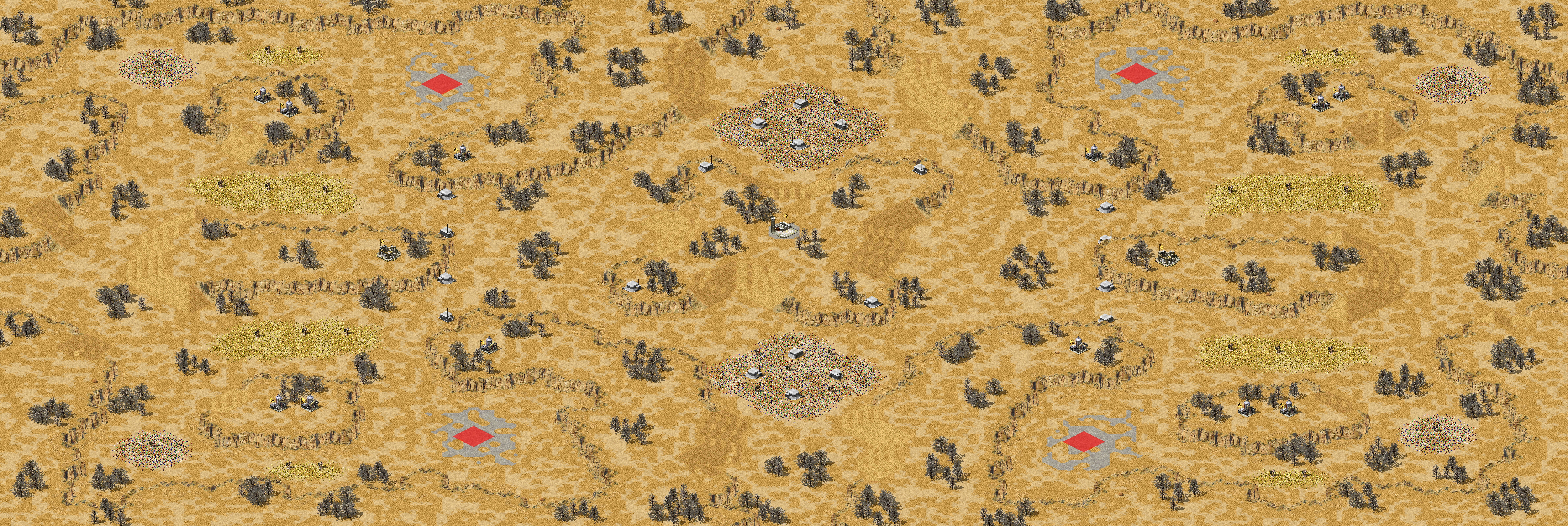 Rendered map: Barren Wasteland