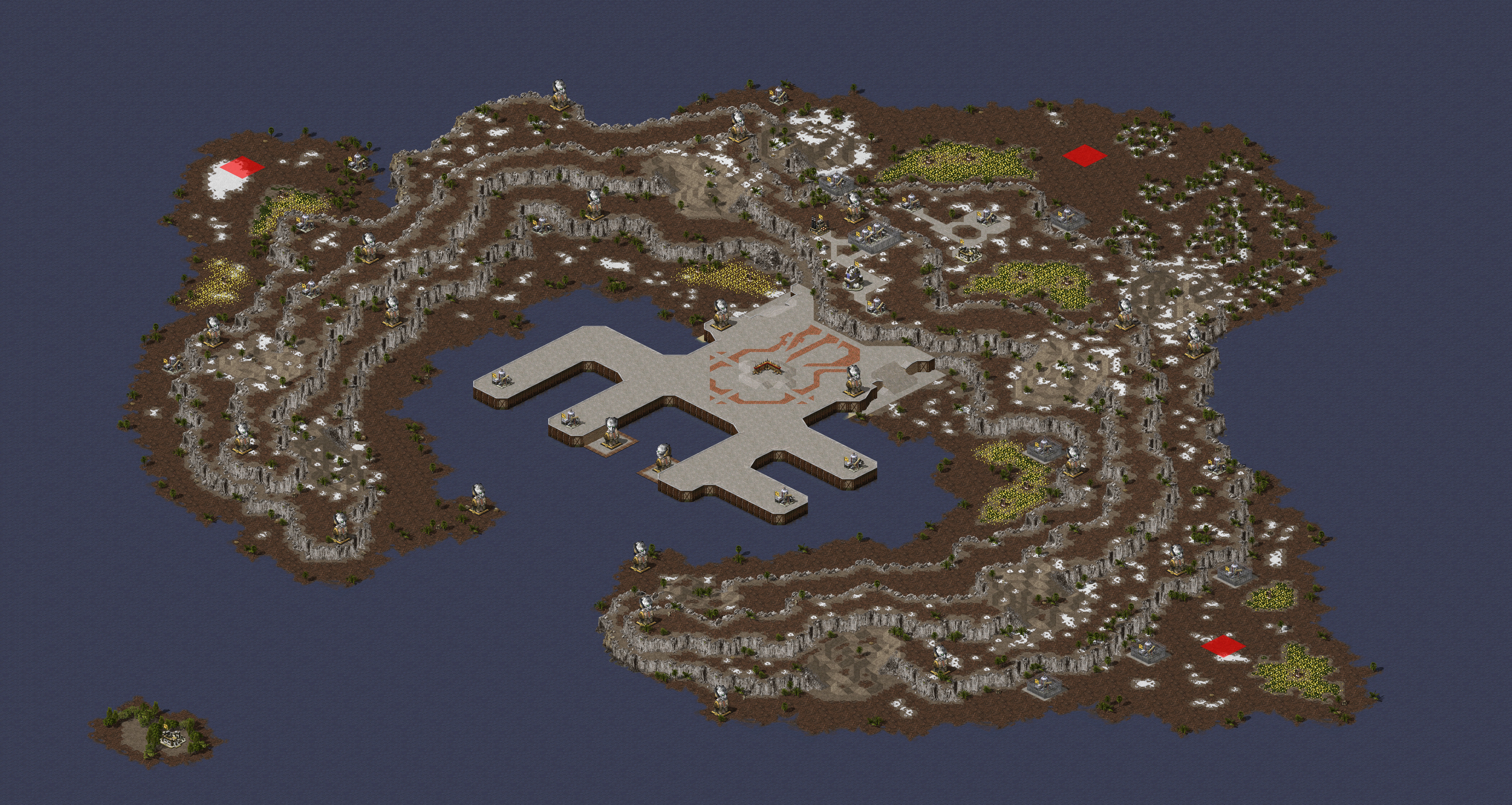 Rendered map: MO: Yuri's Island