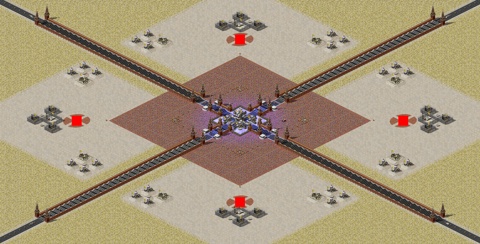 Rendered preview of Red Square X