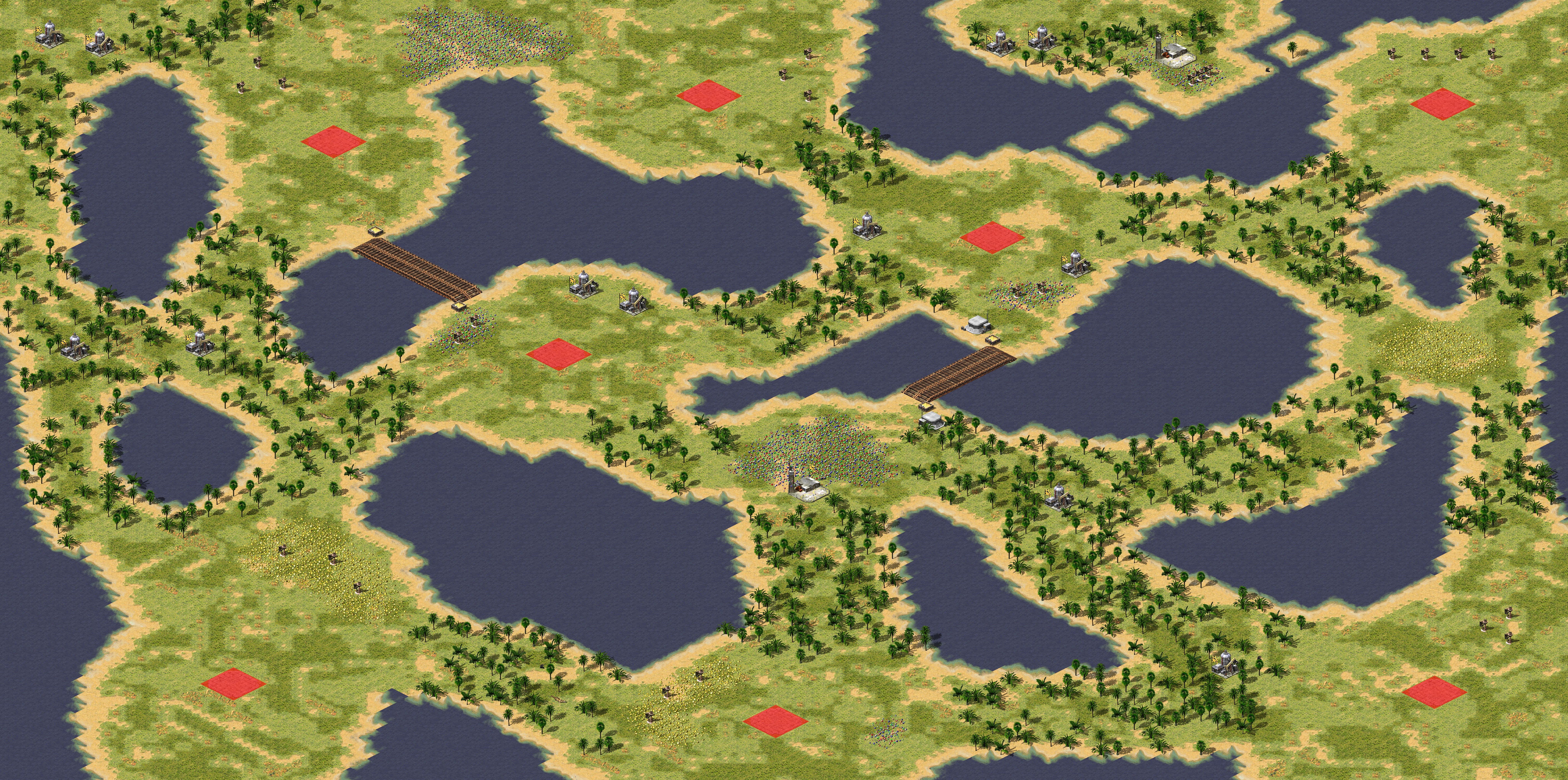 Rendered map: Spider Mine Patch