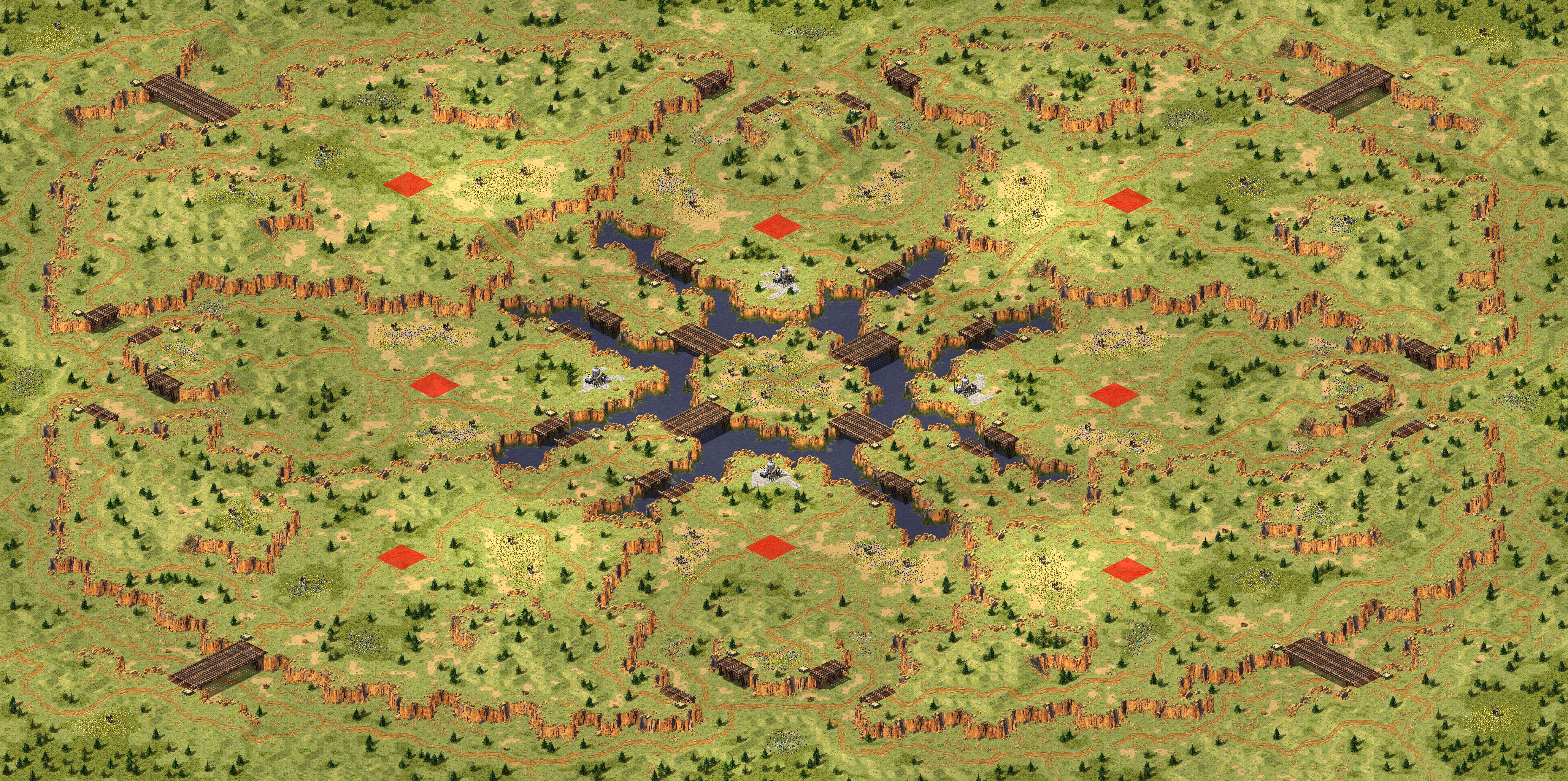Rendered map: Brothers at War
