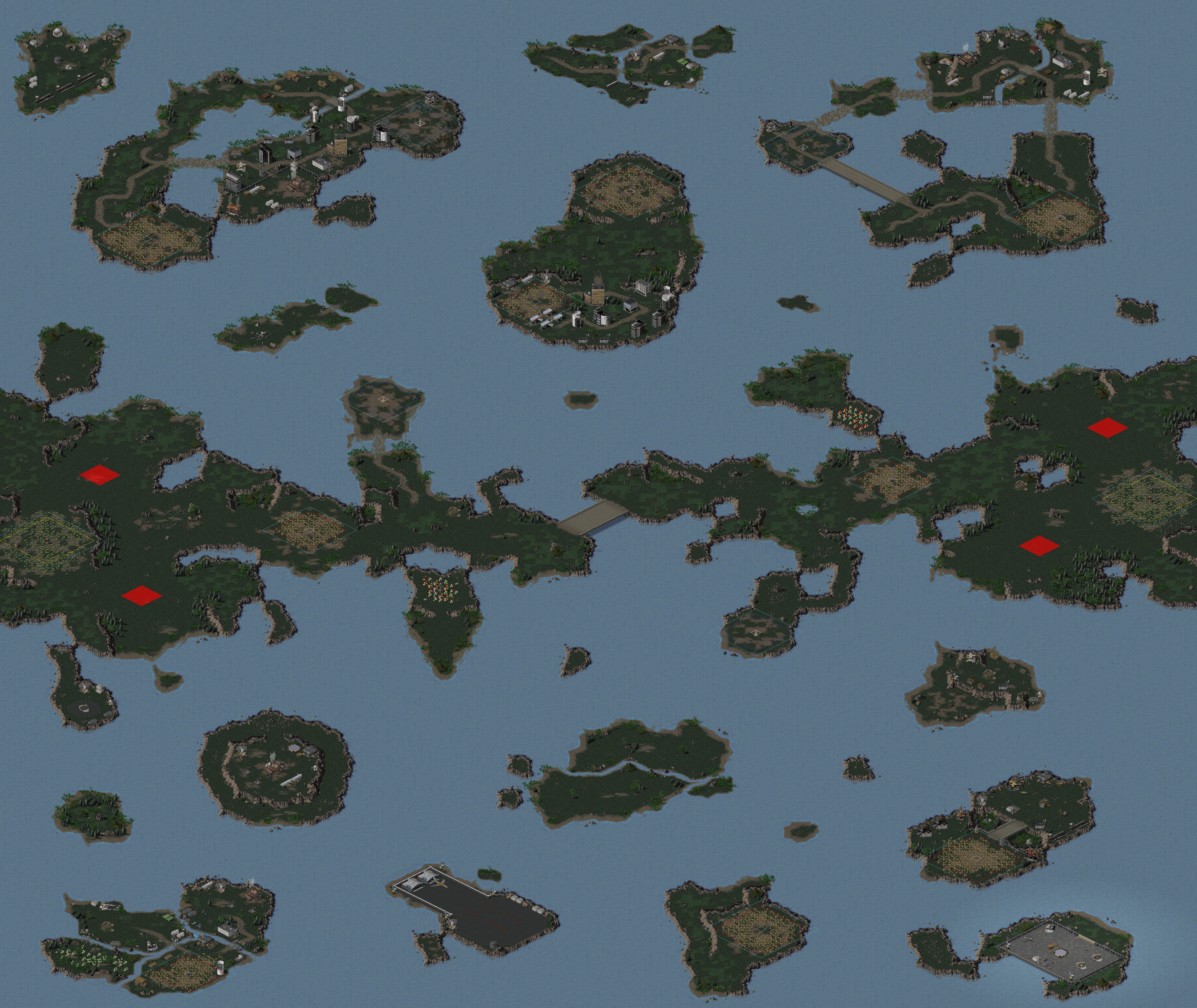 Rendered map: Island Conquest