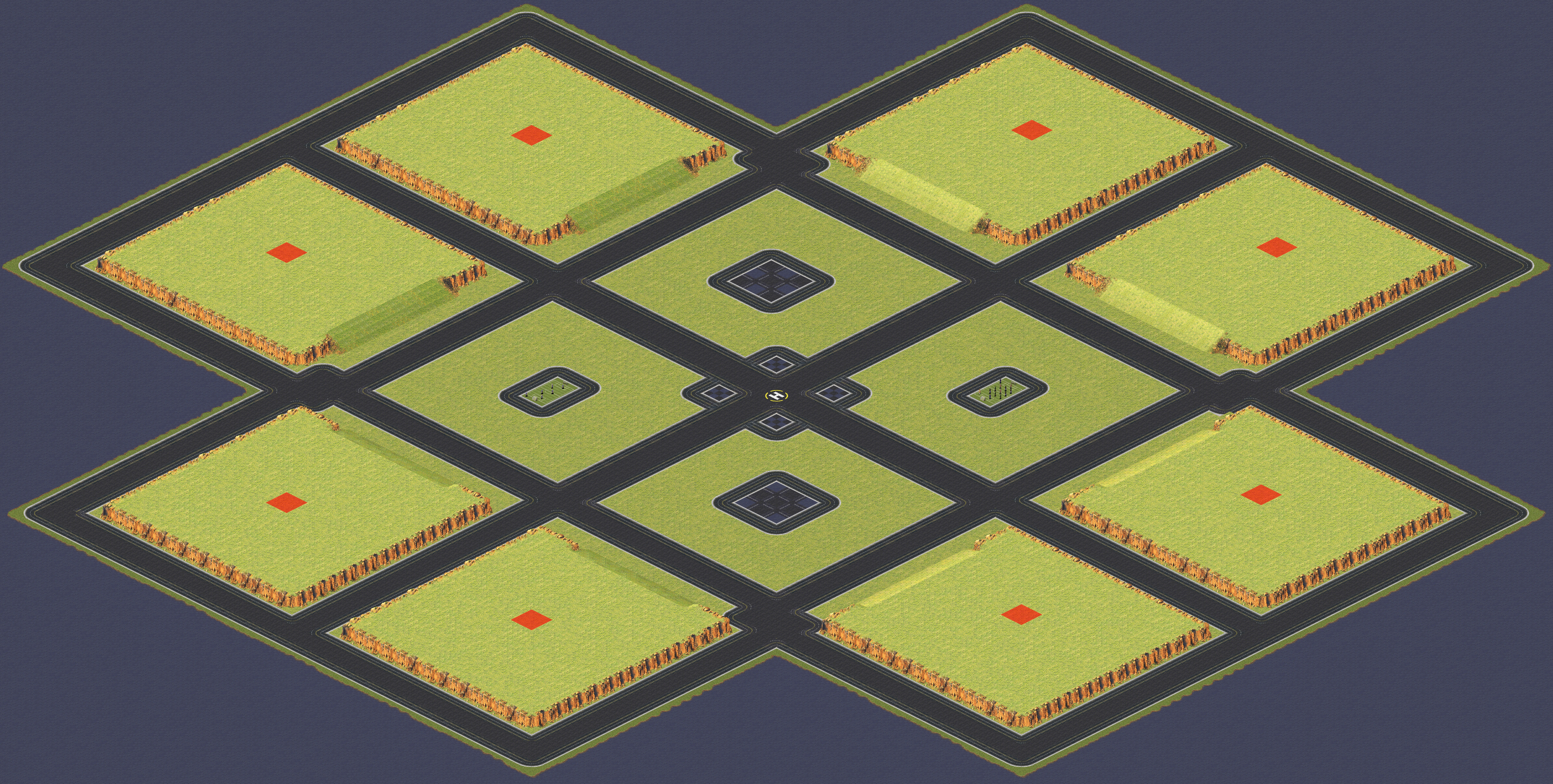 Rendered map: Apocalypse Tank High Ground PK