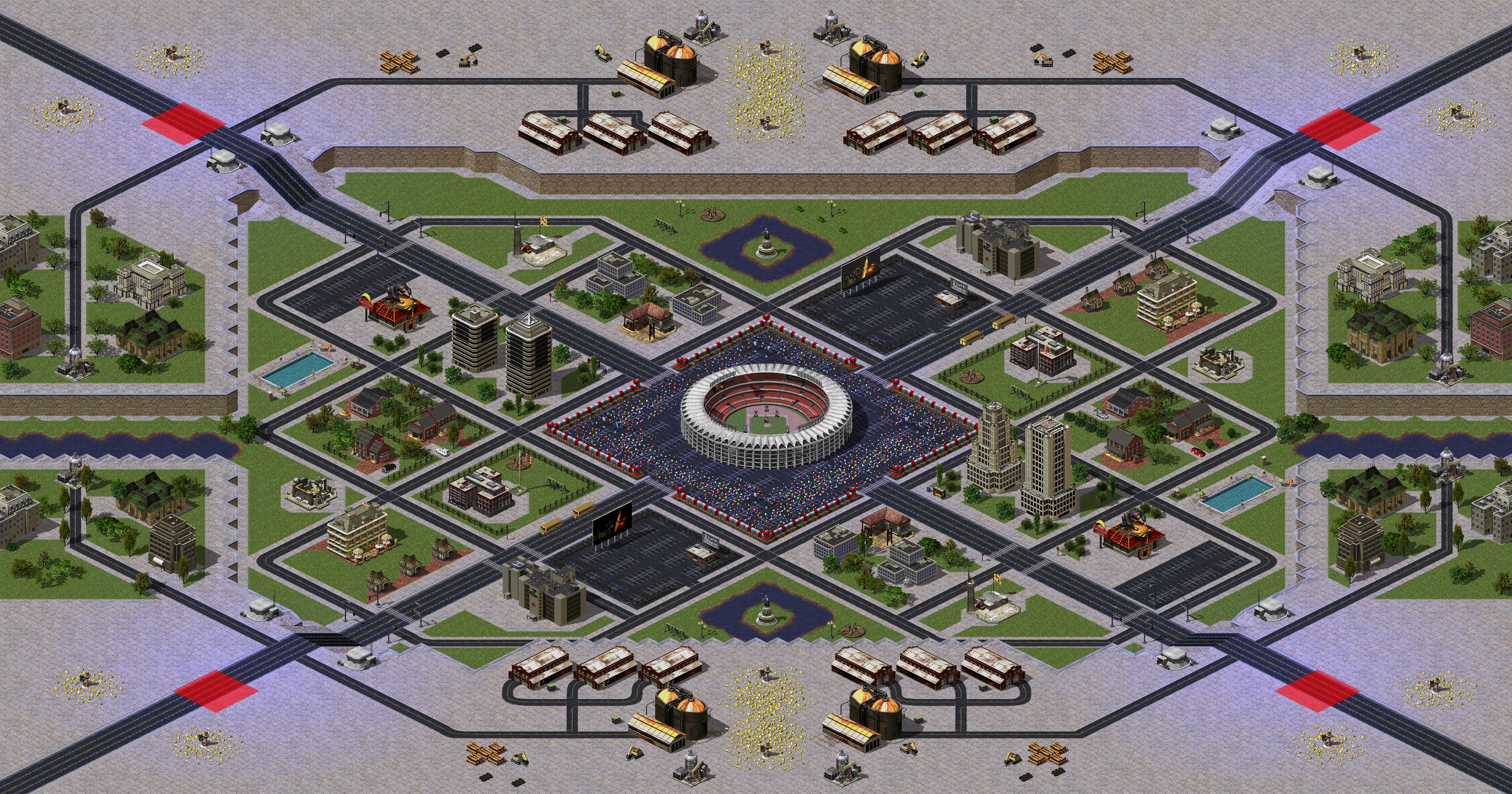 Rendered map: Arena (4)