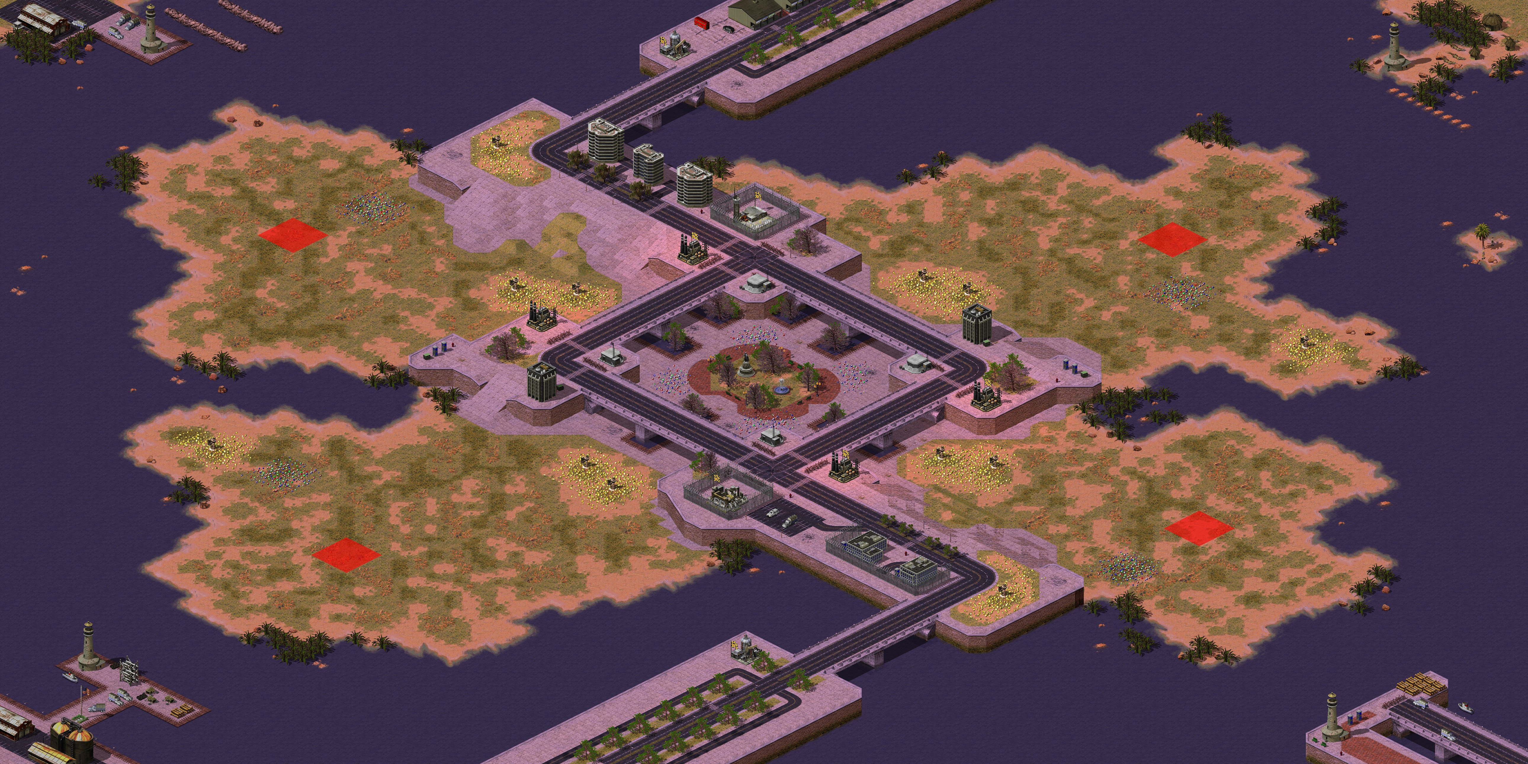 Rendered map: 战争涂料
