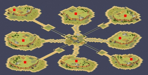 Rendered preview of Island per Player