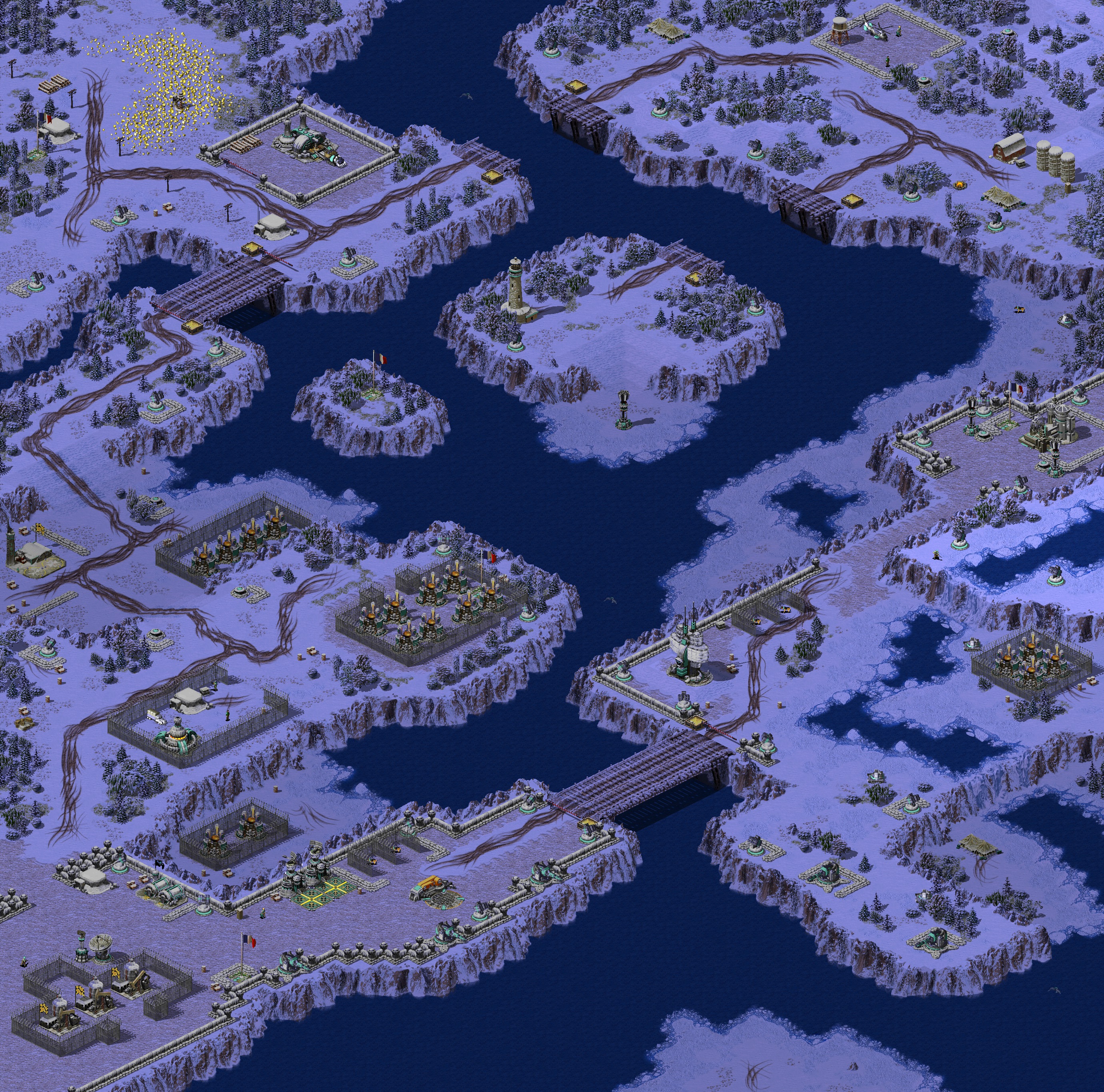 Rendered map: company of wolves
