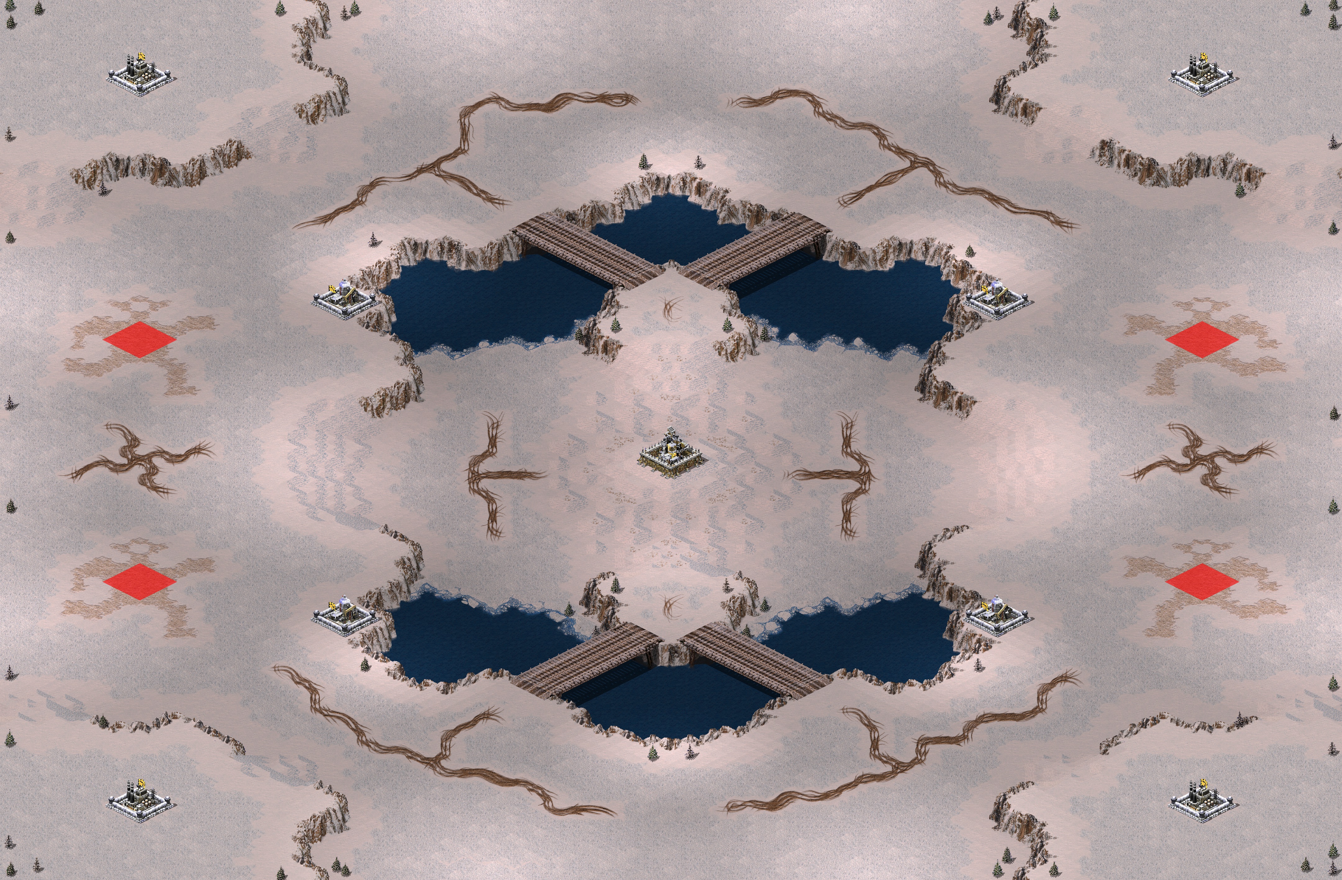Rendered map: Cryo Zone