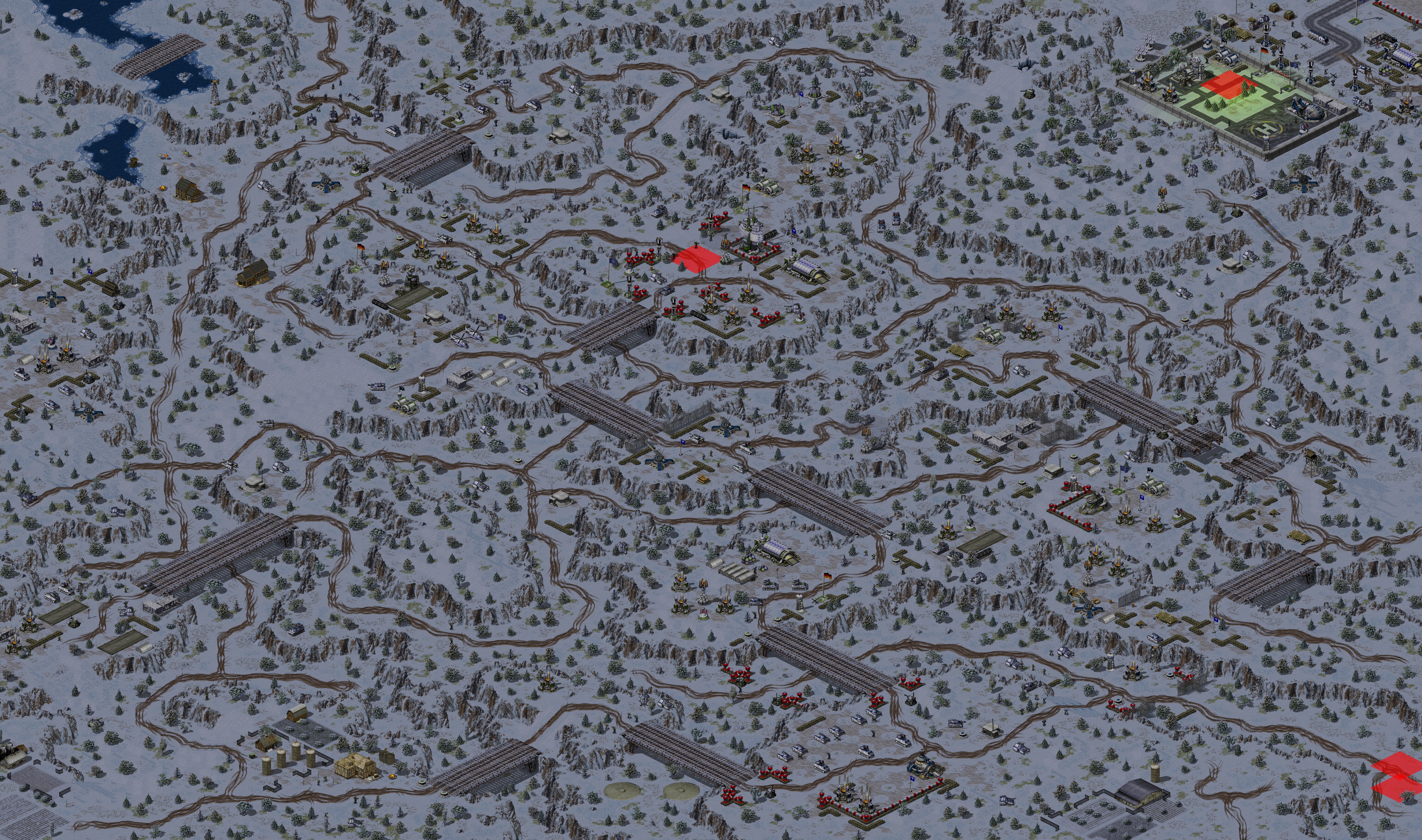 Rendered map: Soviets: Ego Ergo Hax