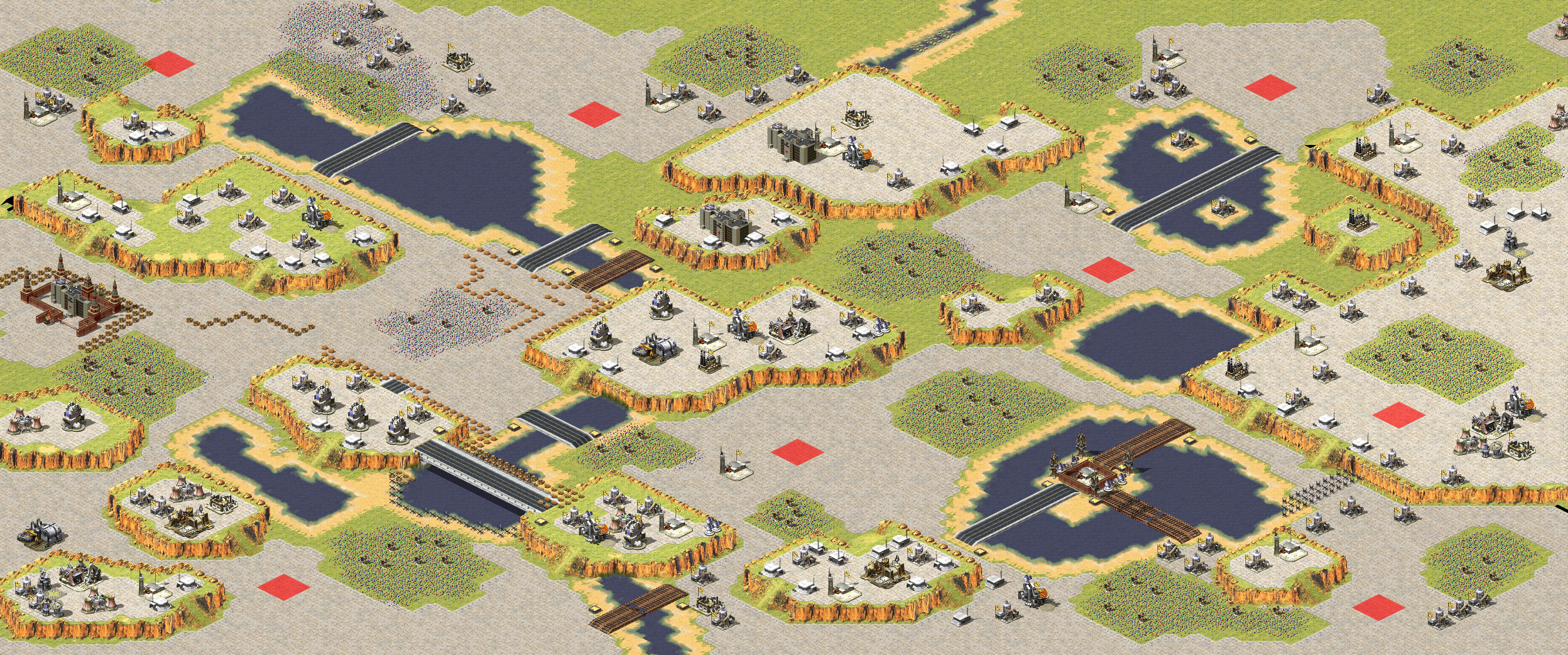 Rendered map: Mega Melee (1)