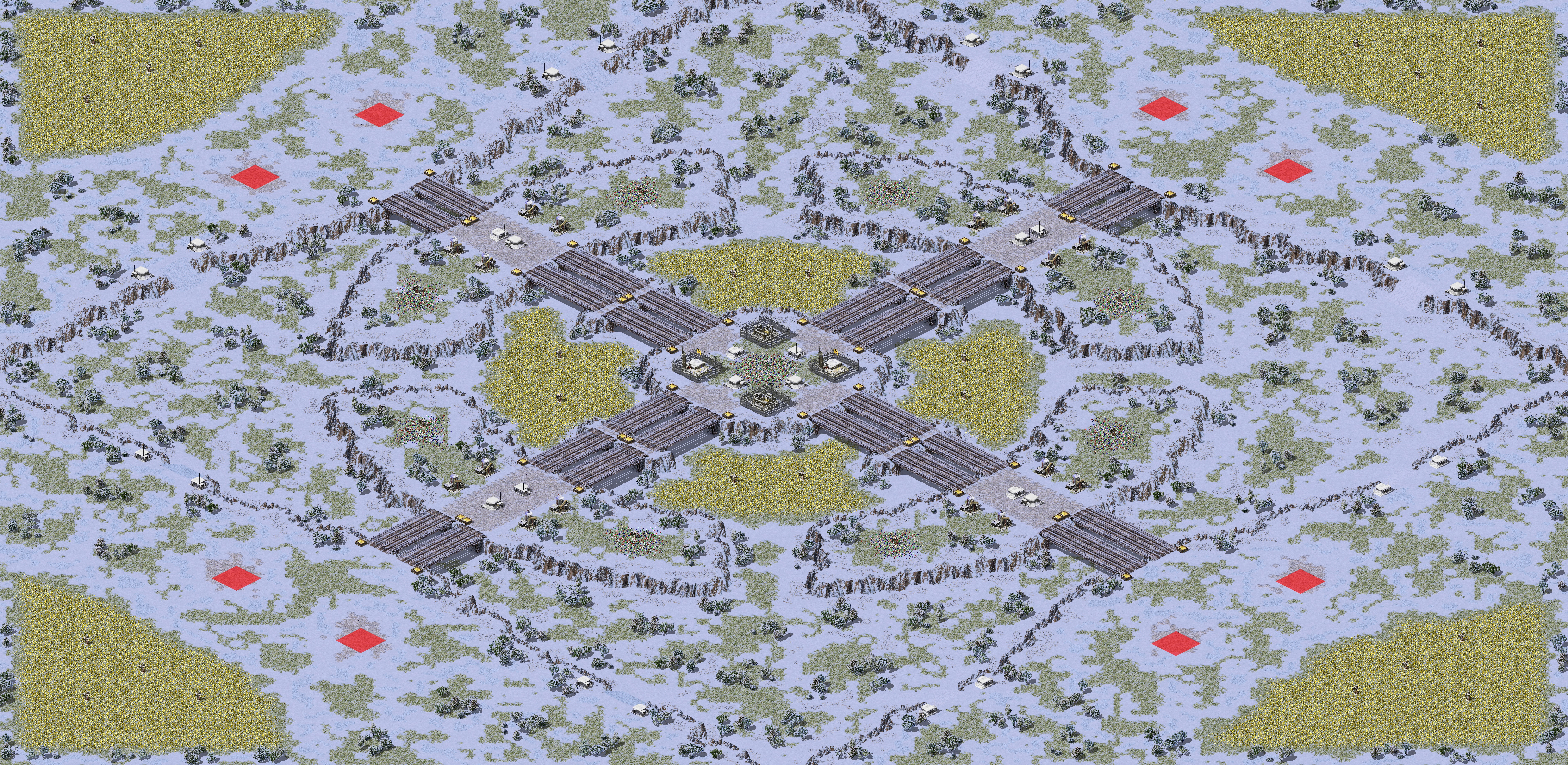 Rendered map: Cross-Hair
