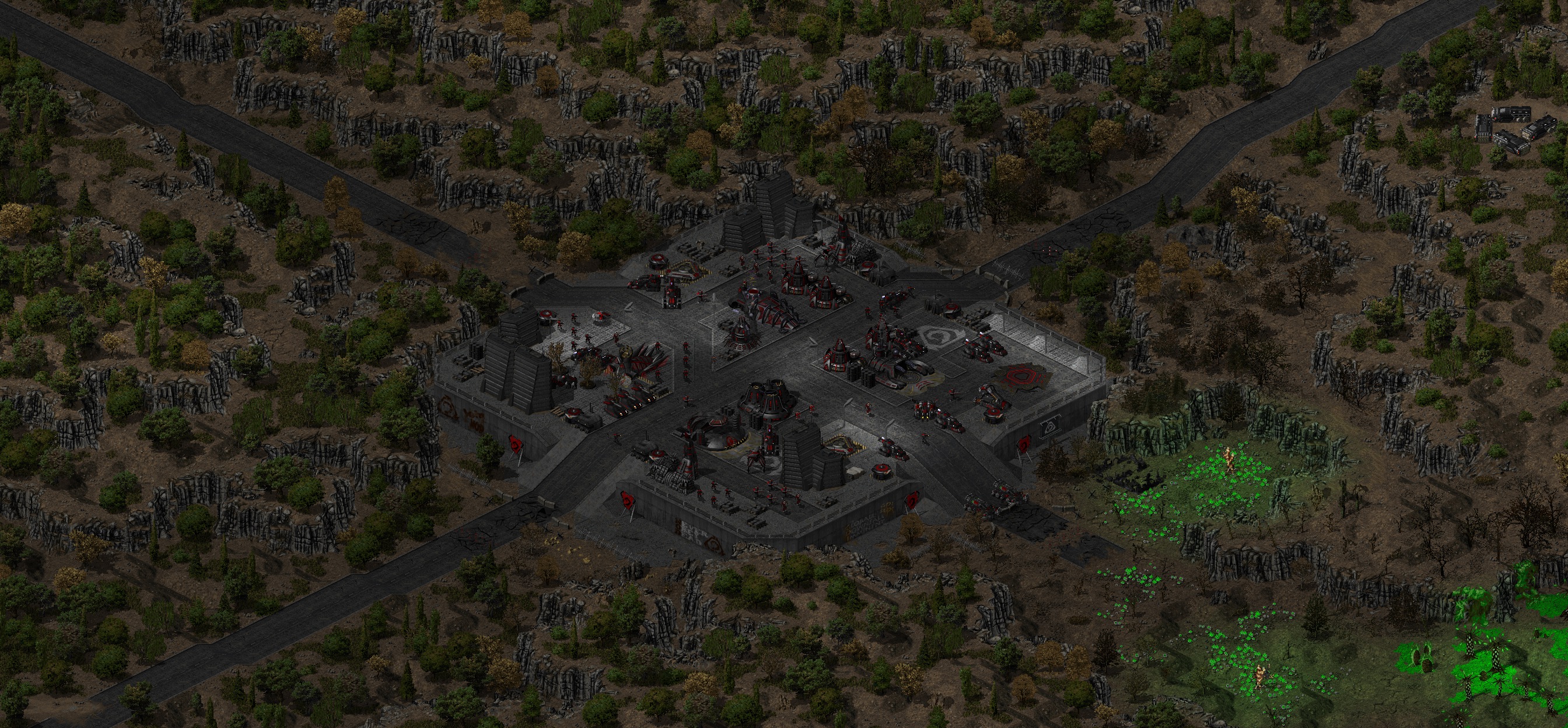 Rendered map: Nod Covert Operation: Desperate Situation