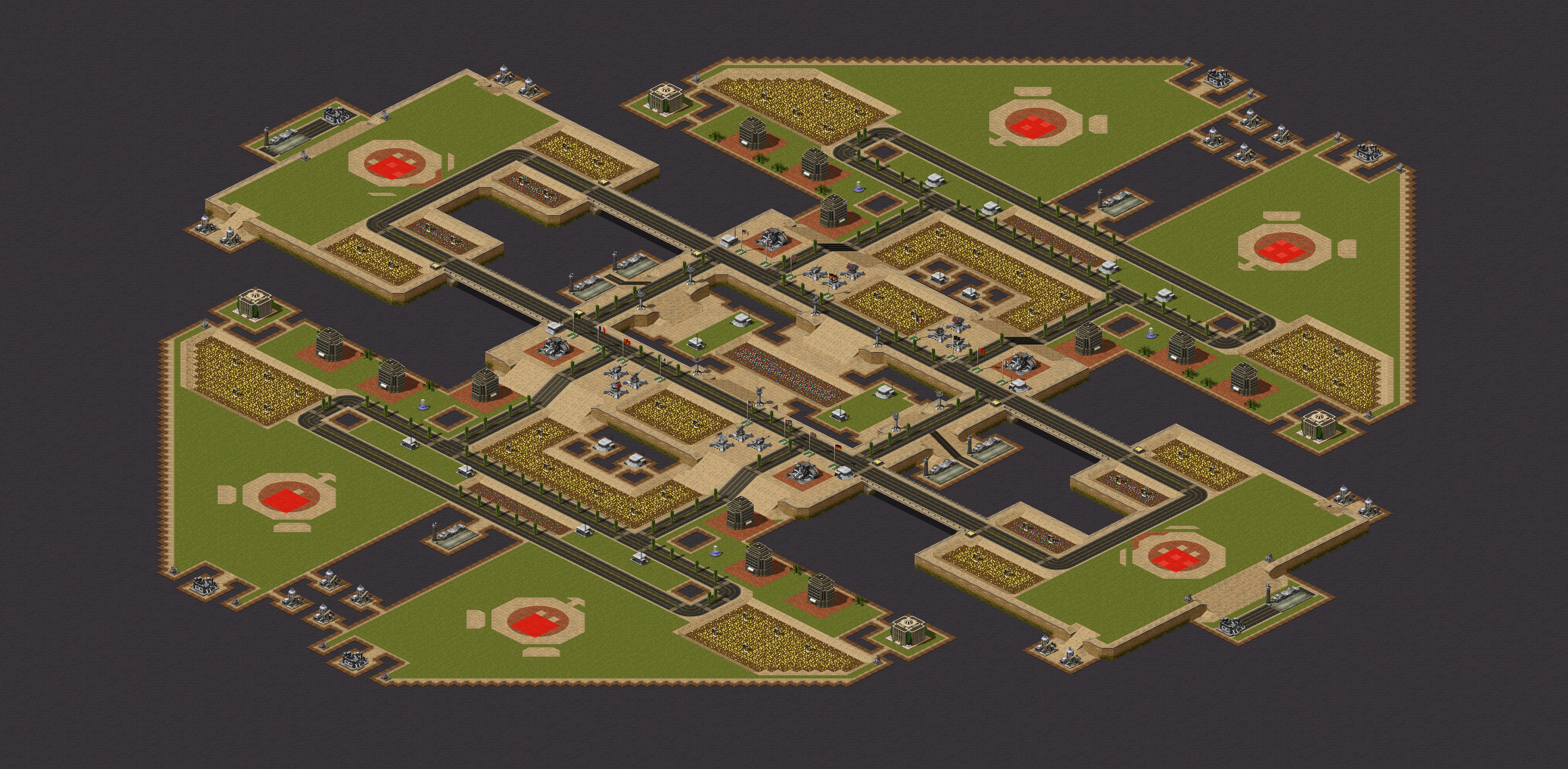 Rendered map: Mechanical Island