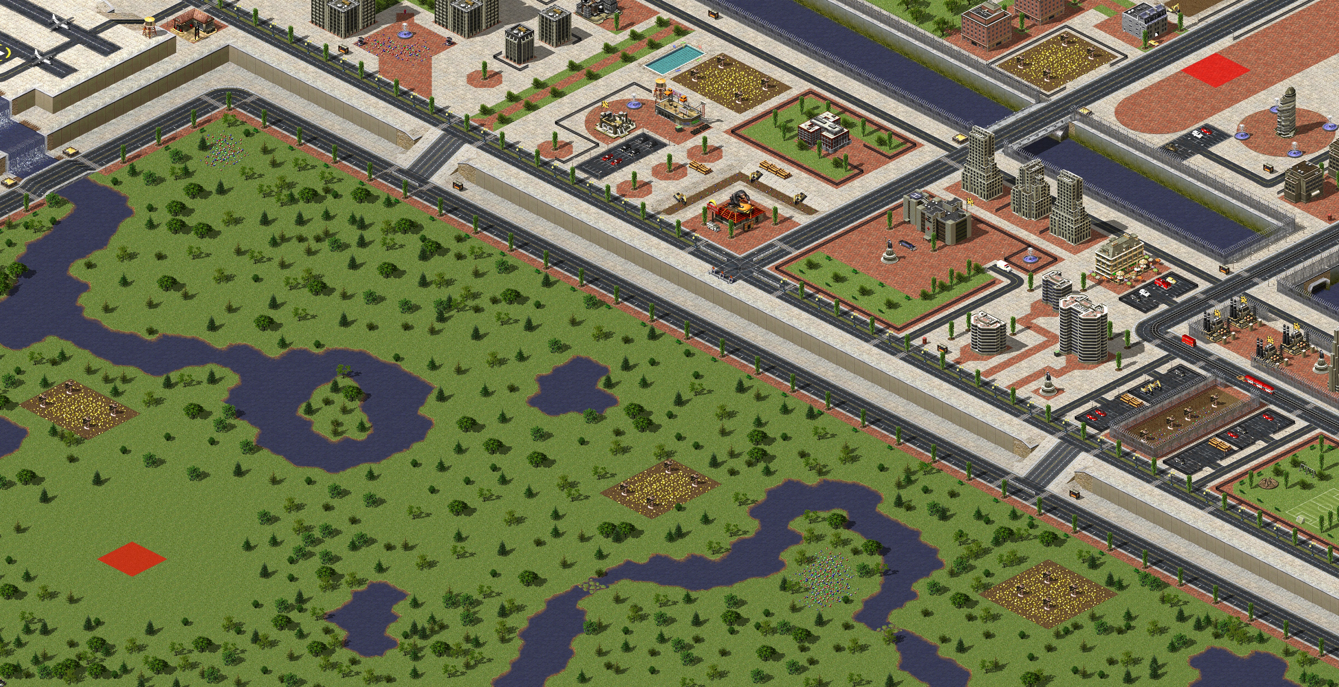 Rendered map: Reborn 2.0 - Urban Attack