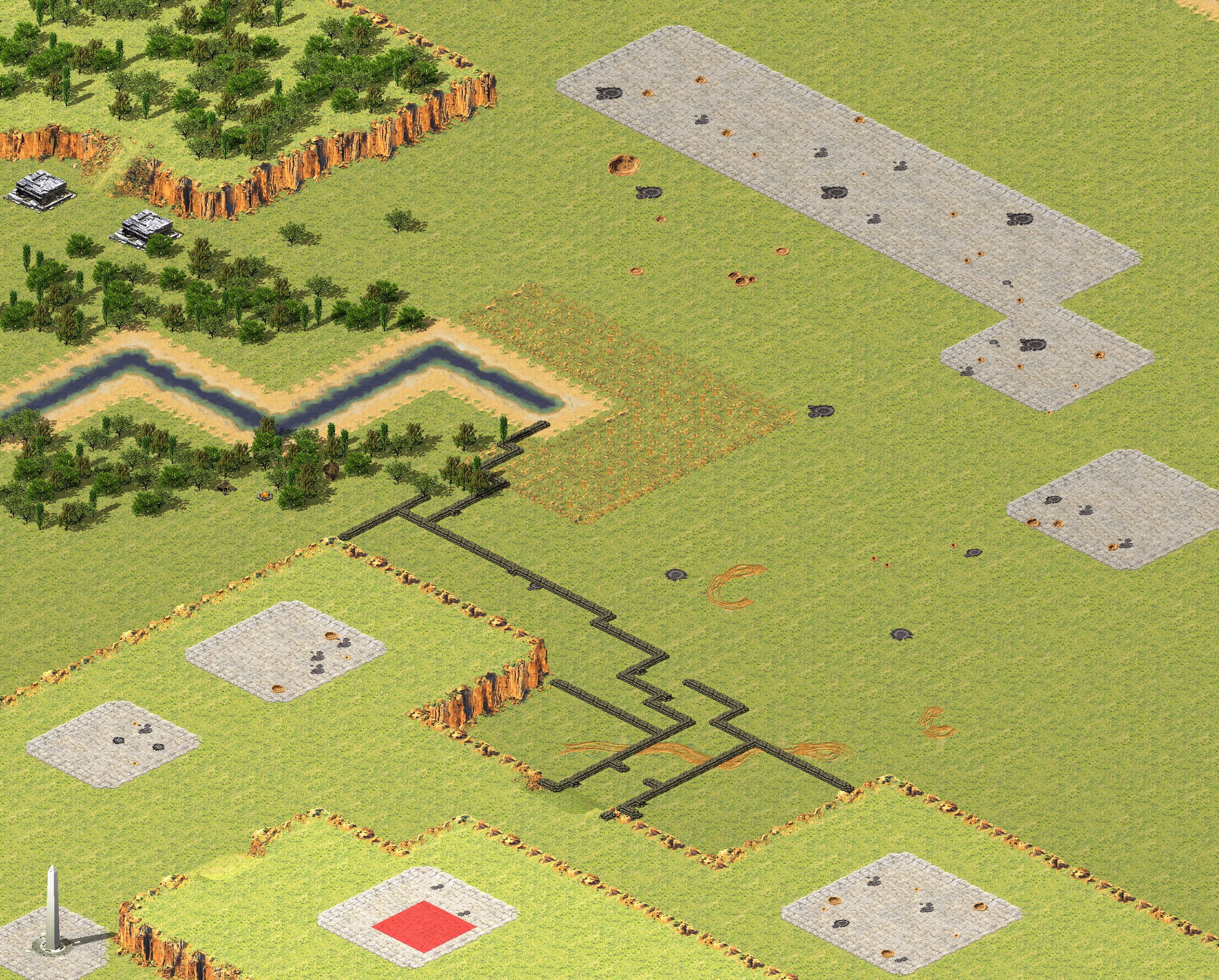 Rendered map: Very Easy