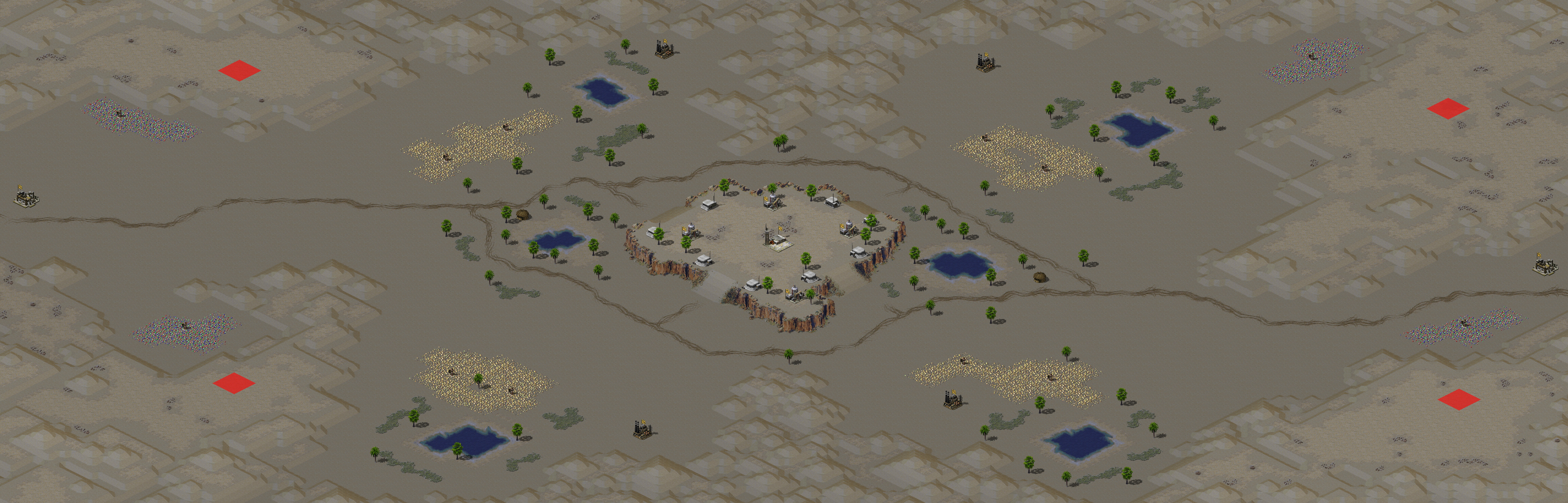 Rendered map: Eye of the Desert