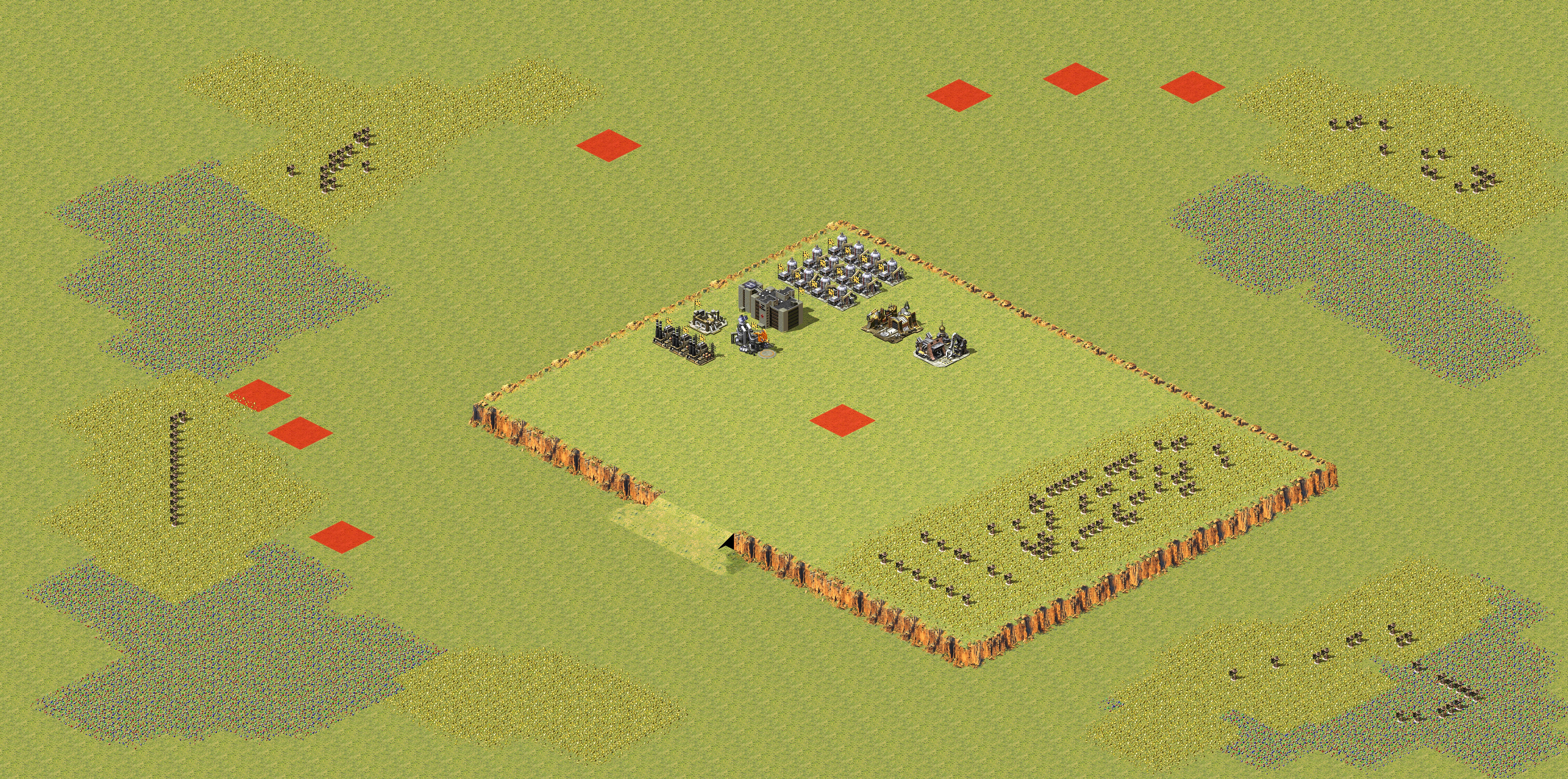 Rendered map: LAL Test Run