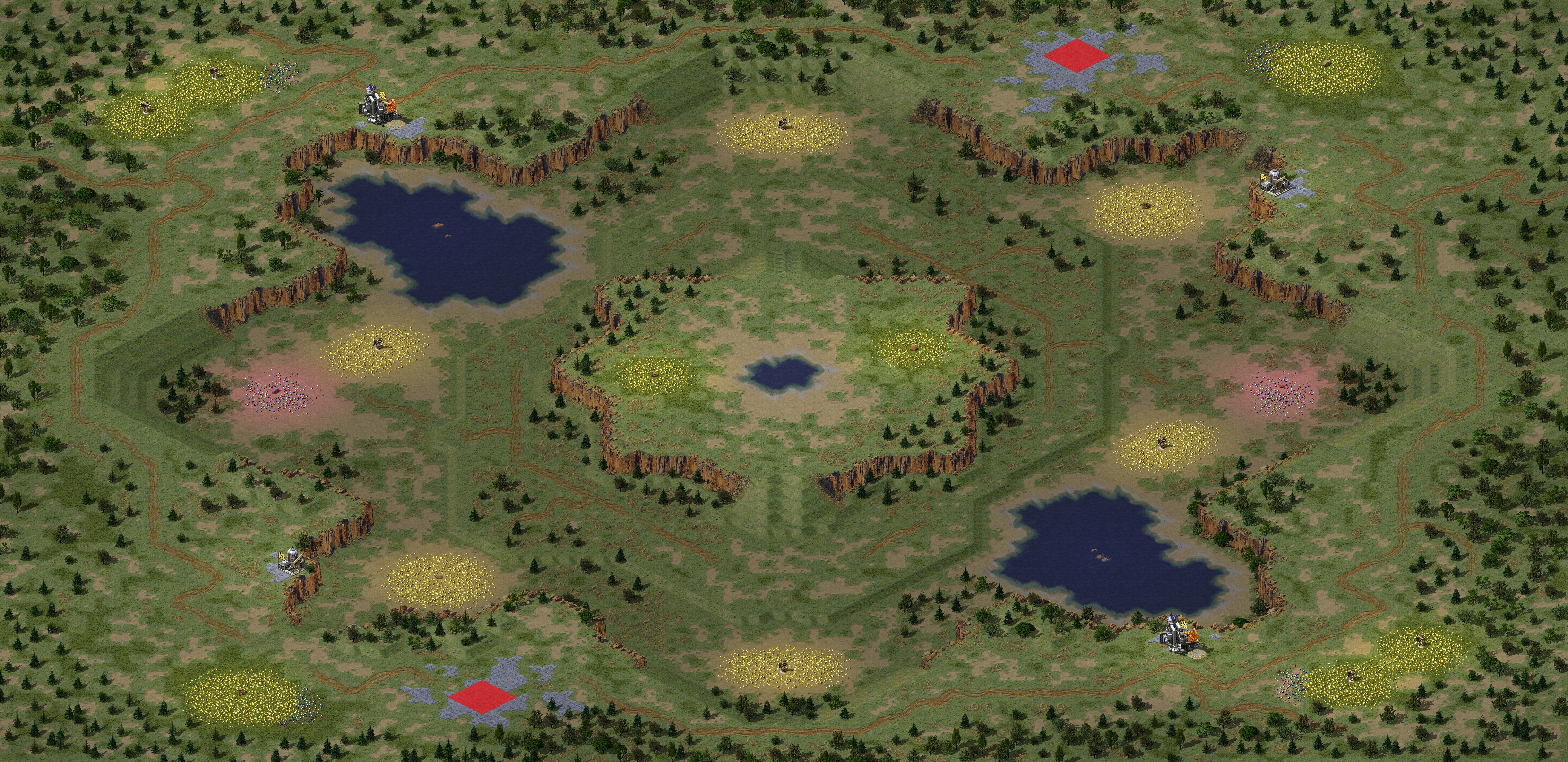 Rendered map: Stardusk RA2