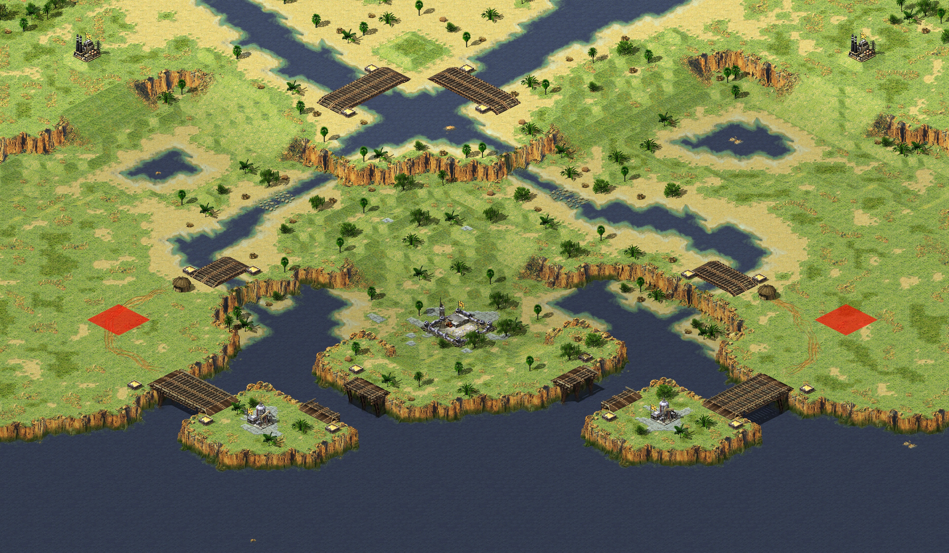 Rendered map: Pirate Bay