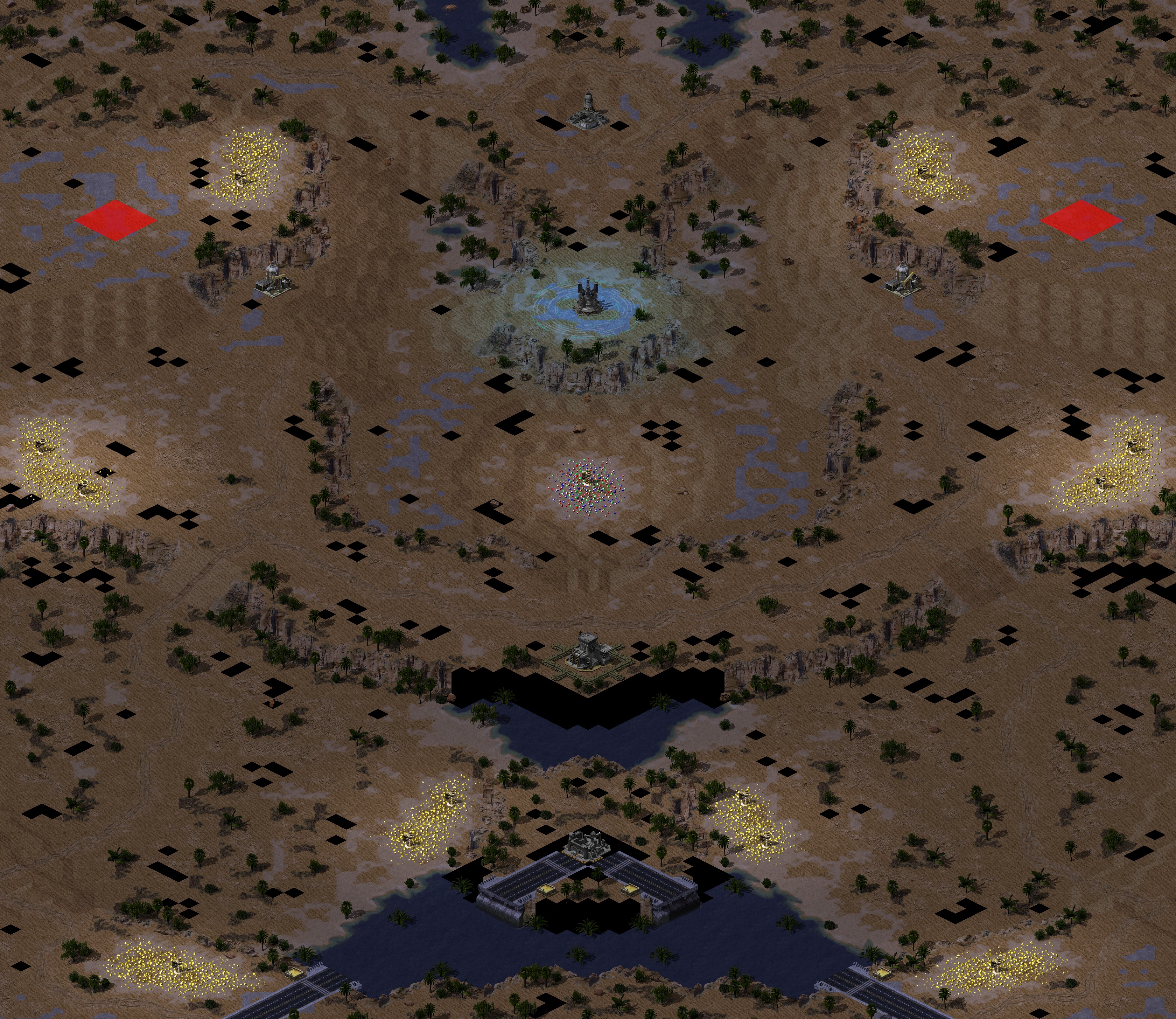 Rendered map: Compact Combat