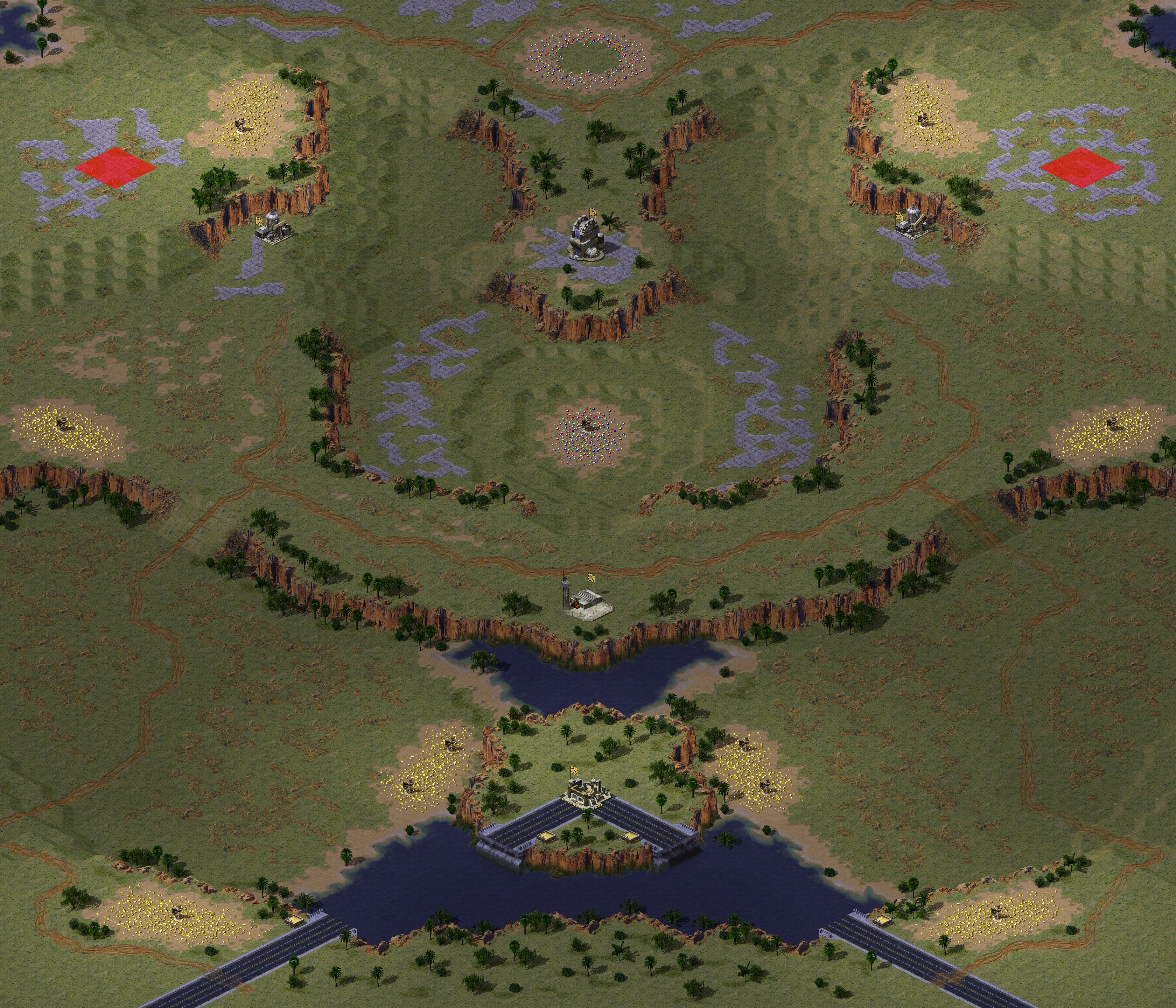 Rendered map: Compact Conflict
