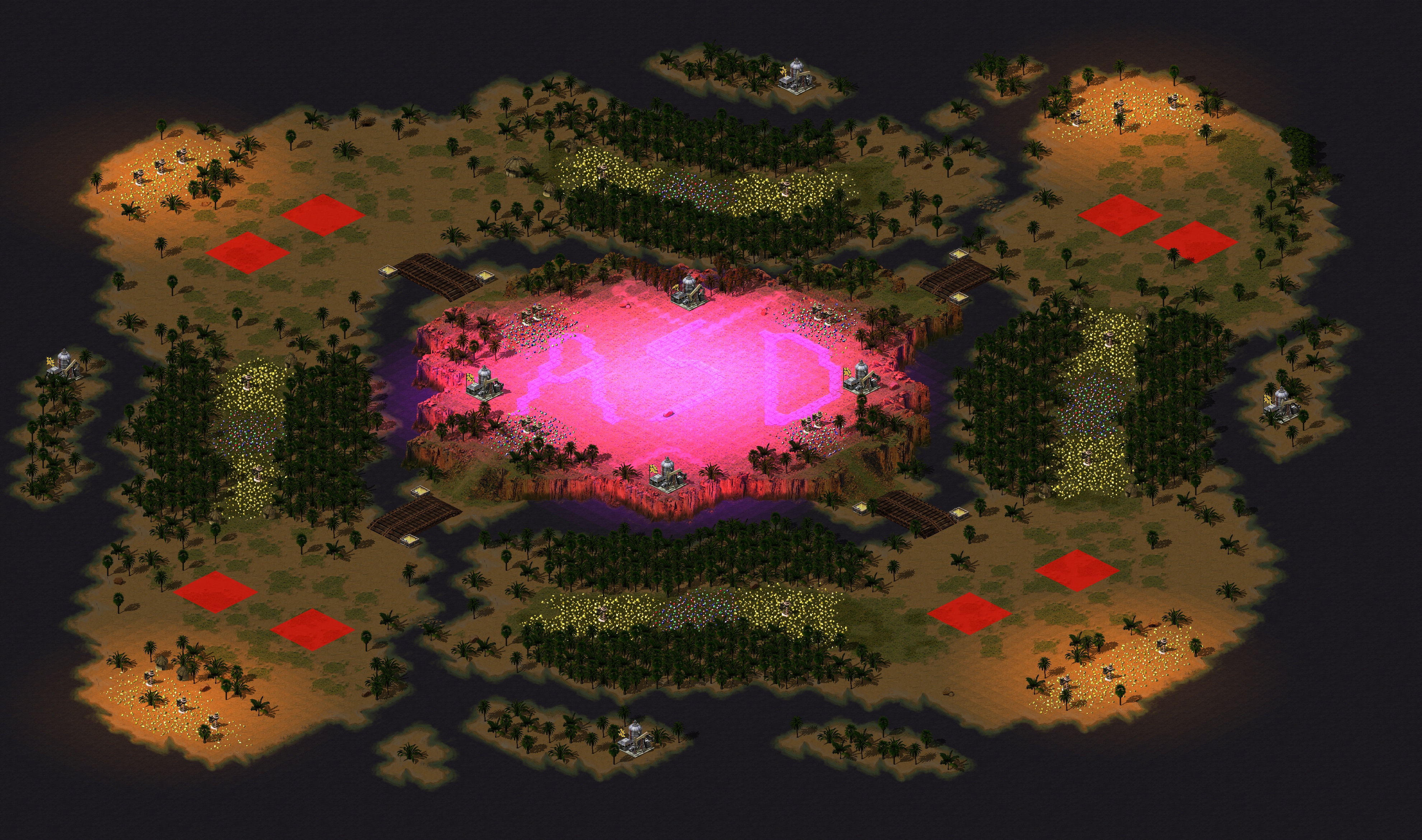 Rendered map: ASD Resort