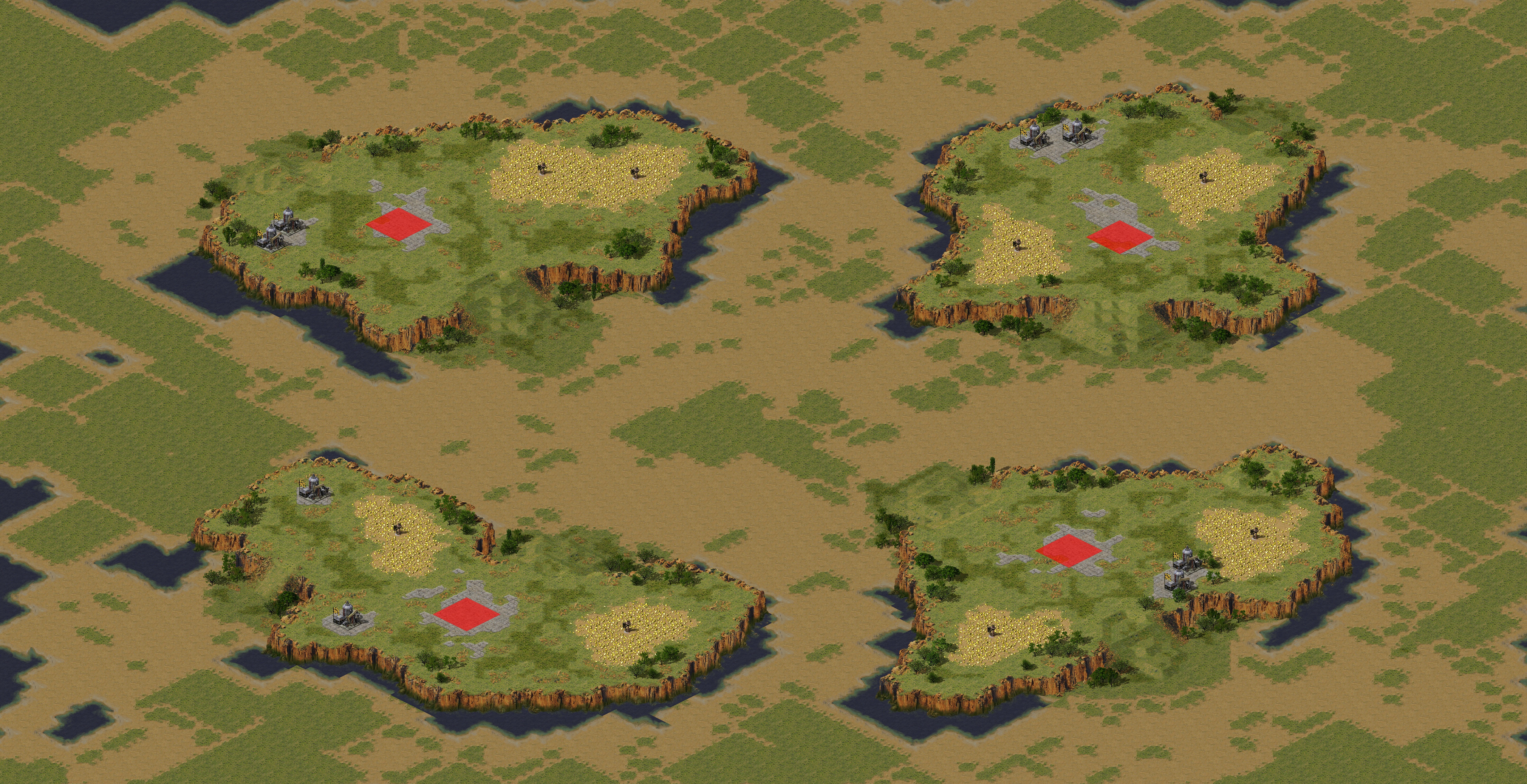 Rendered map: Tsunami Wasteland
